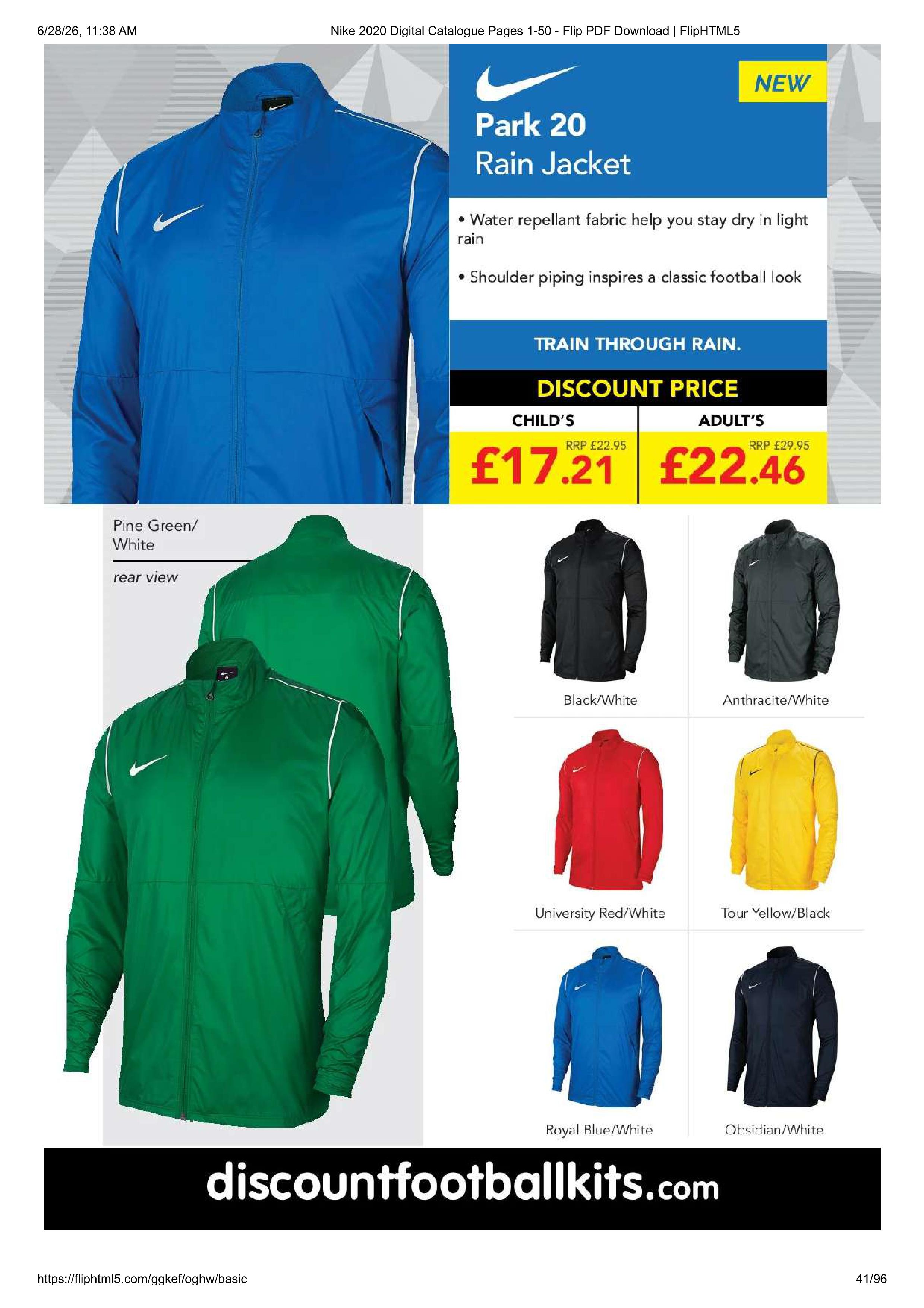 Nike Teamwear Magazine — page 41