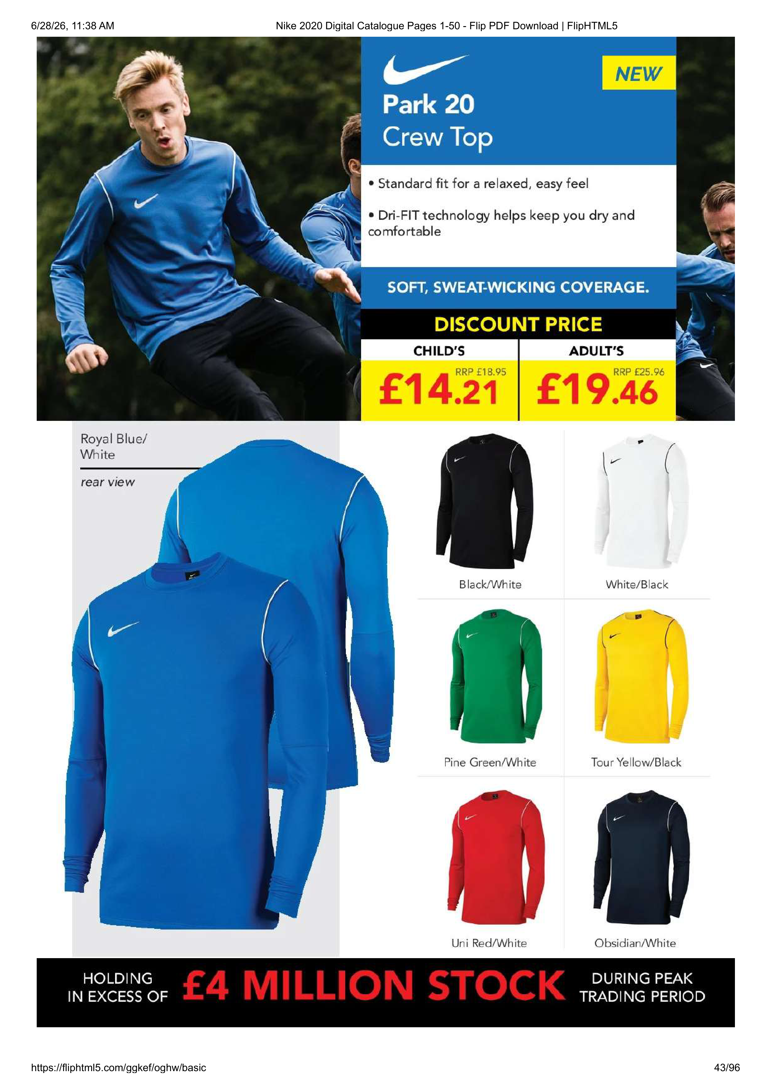 Nike Teamwear Magazine — page 43