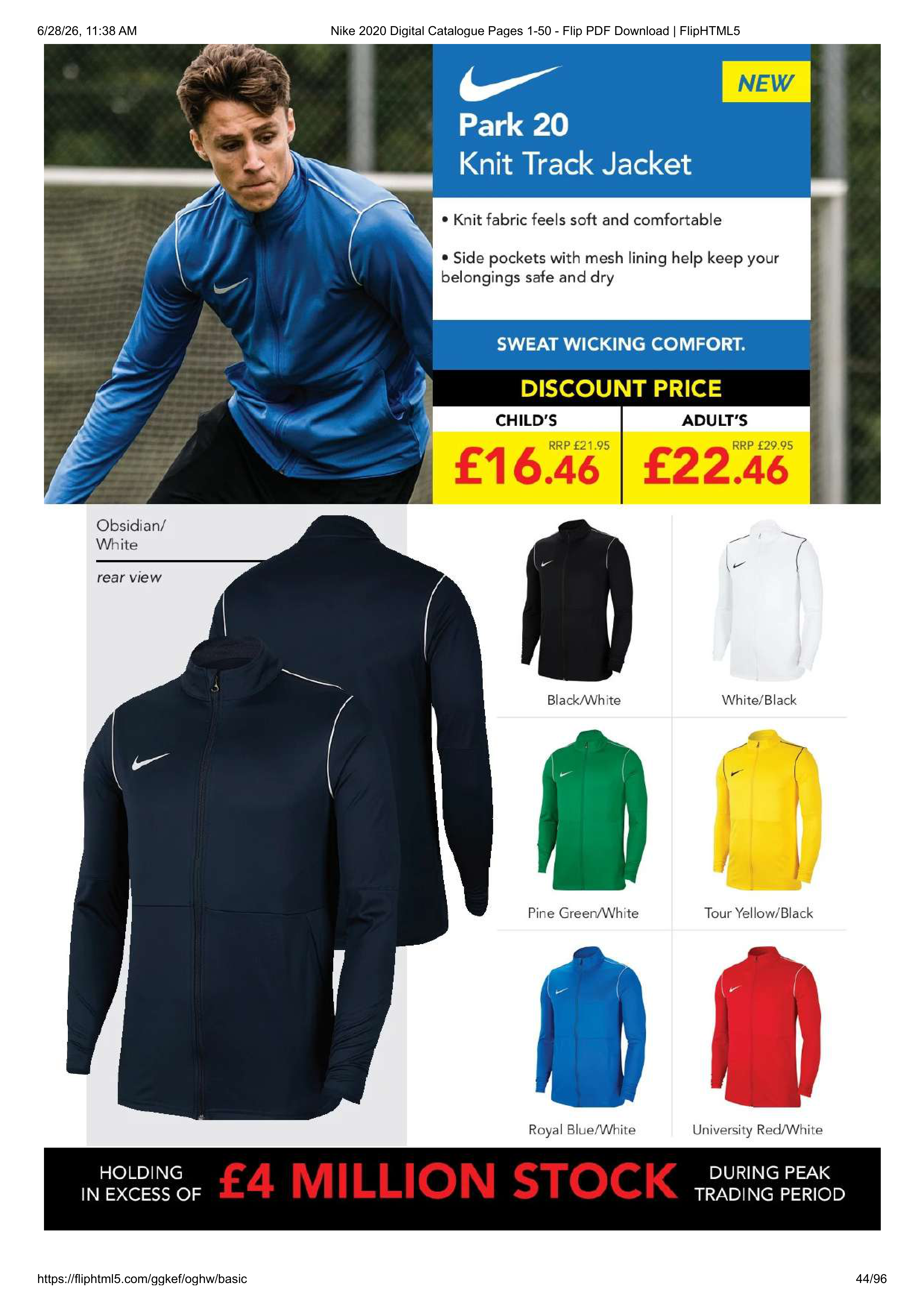 Nike Teamwear Magazine — page 44