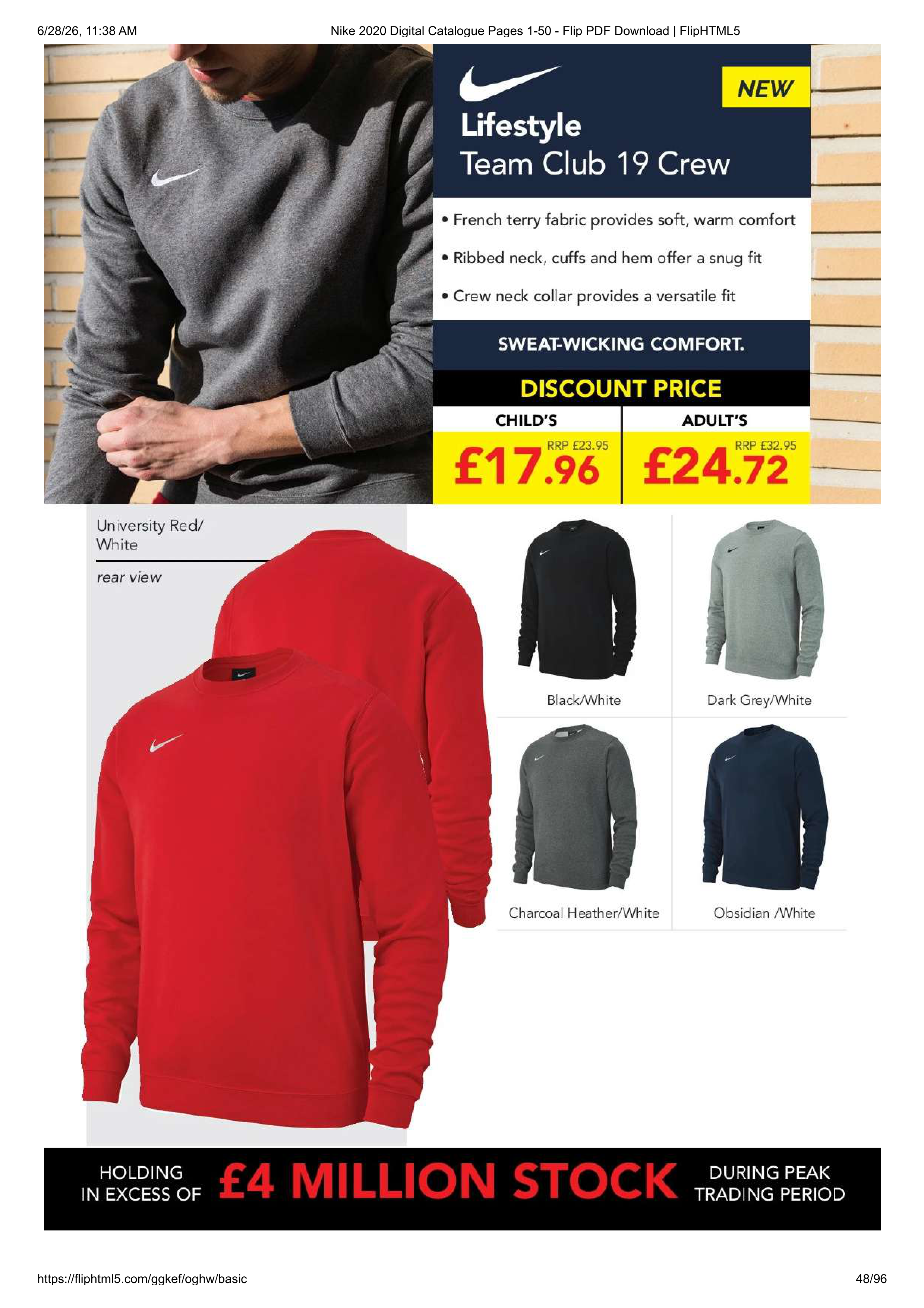 Nike Teamwear Magazine — page 48