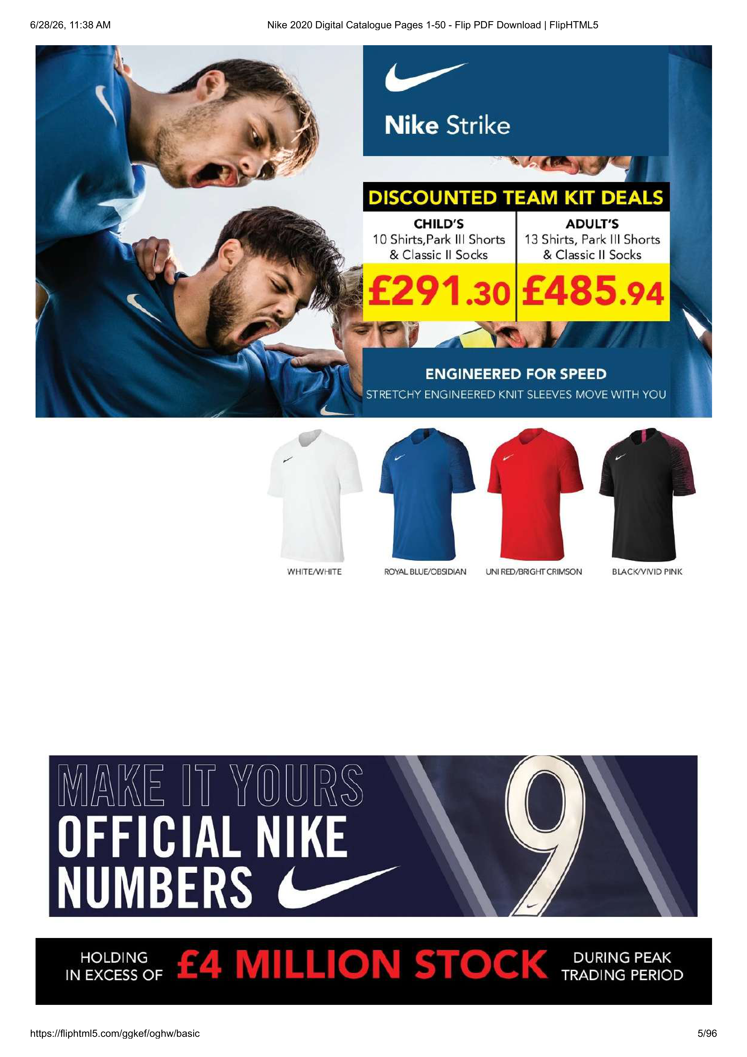 Nike Teamwear Magazine — page 5