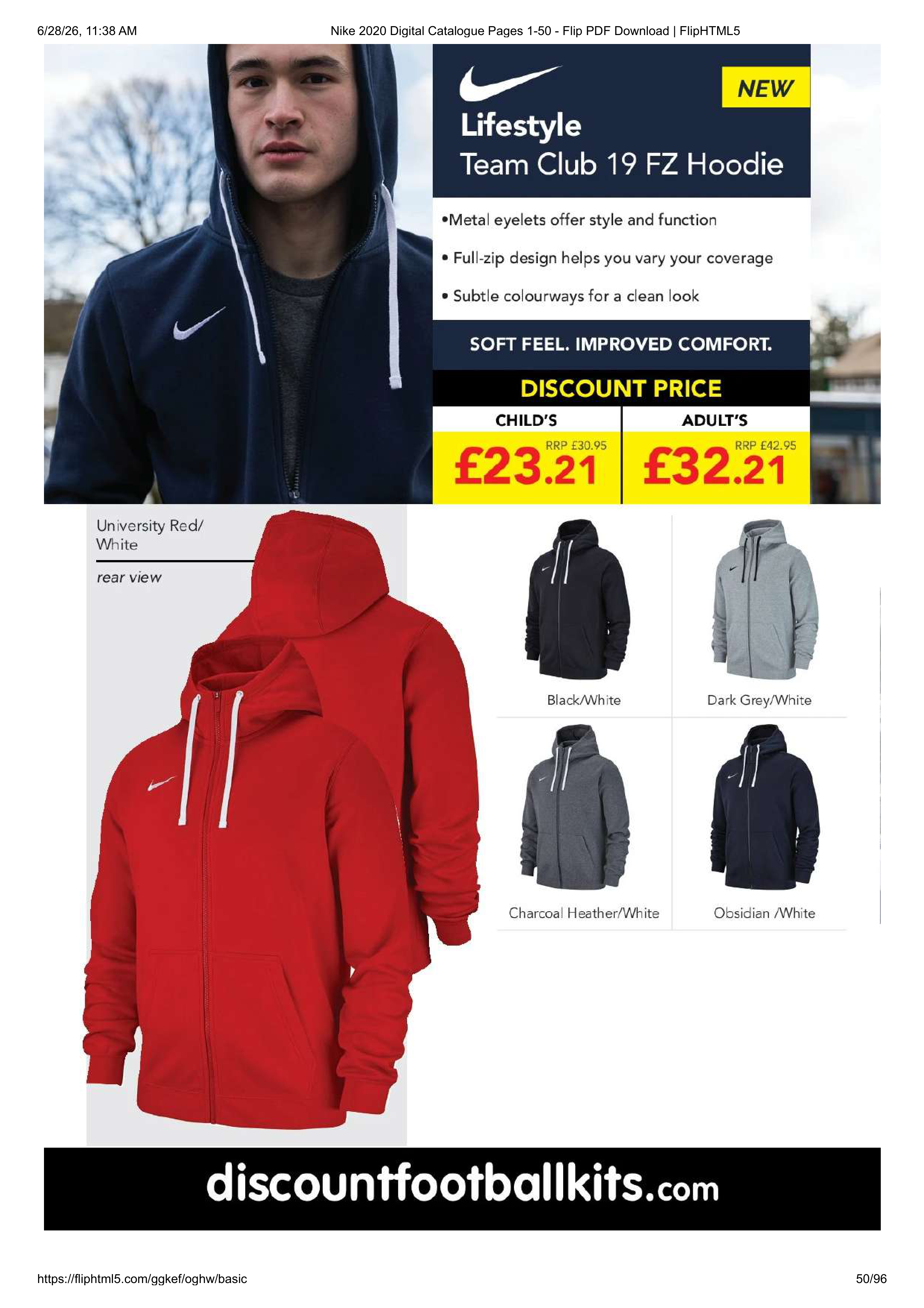 Nike Teamwear Magazine — page 50