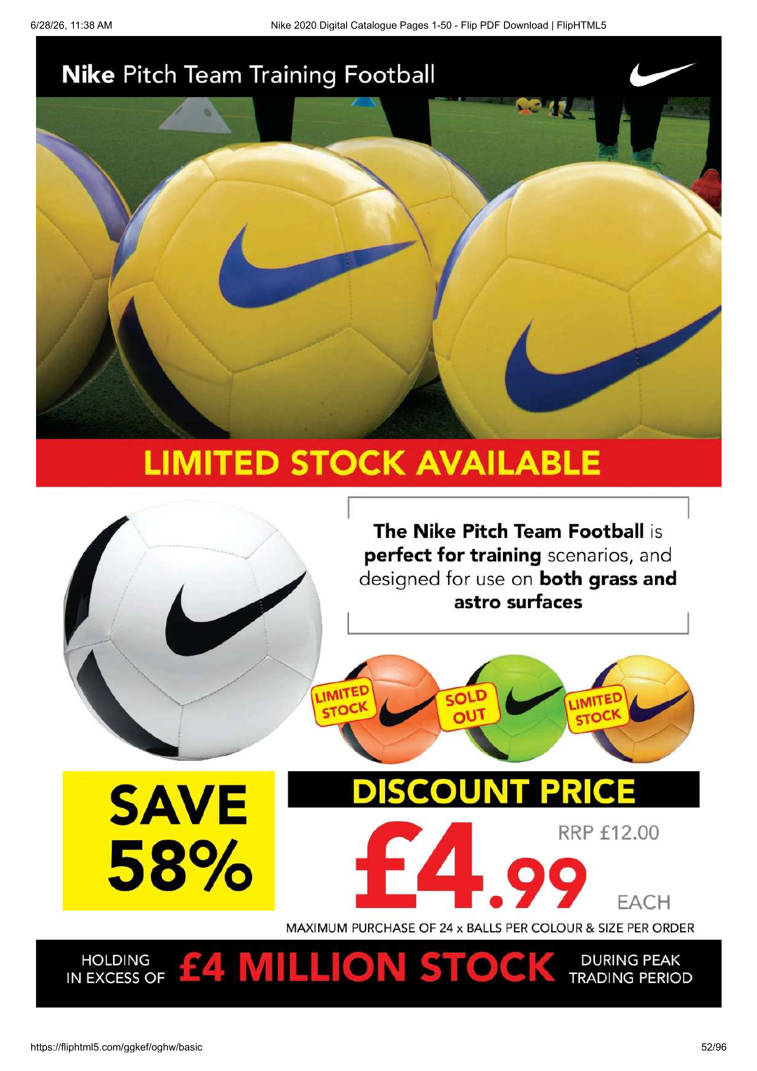 Nike Teamwear Magazine — page 52
