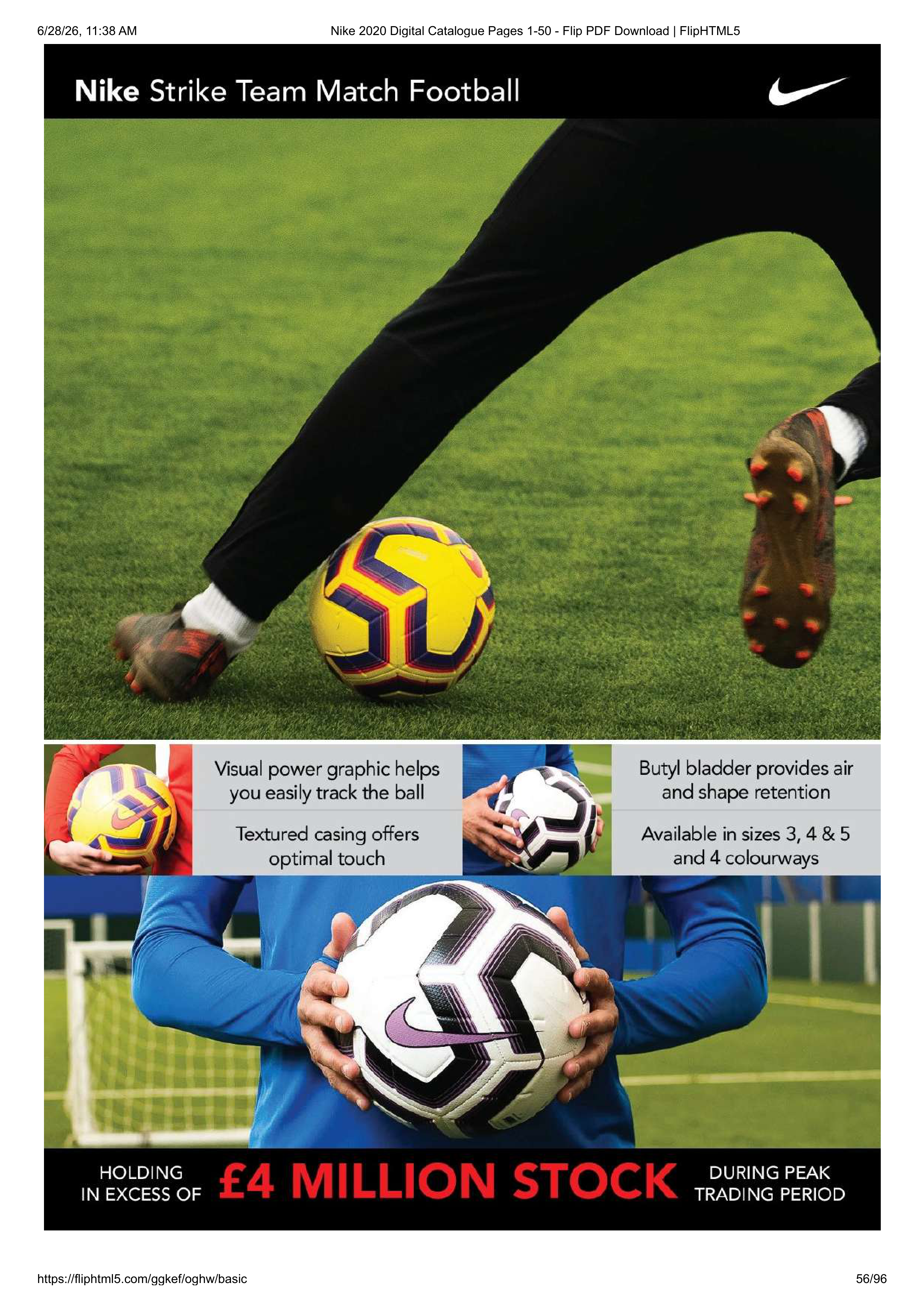 Nike Teamwear Magazine — page 56
