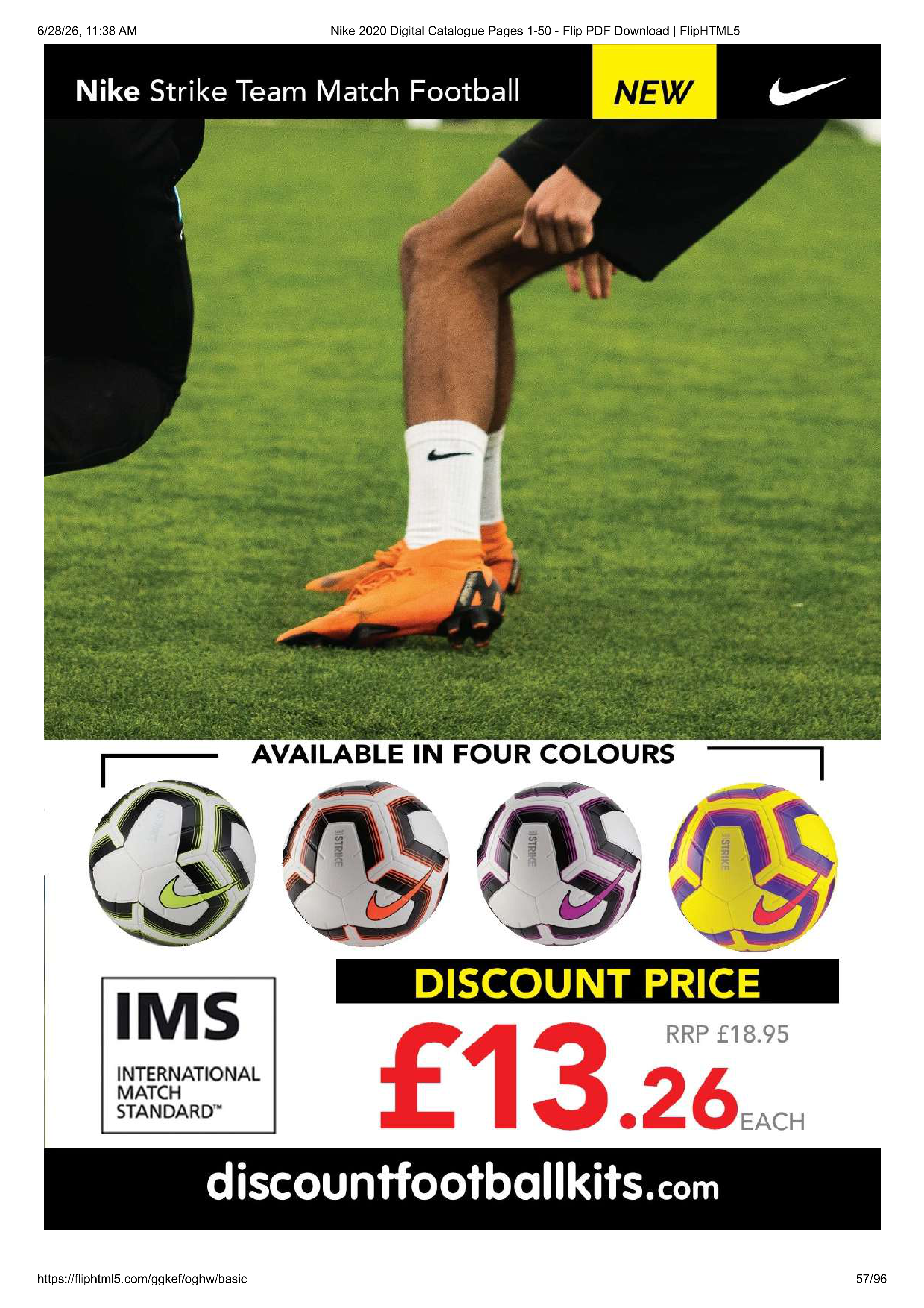 Nike Teamwear Magazine — page 57