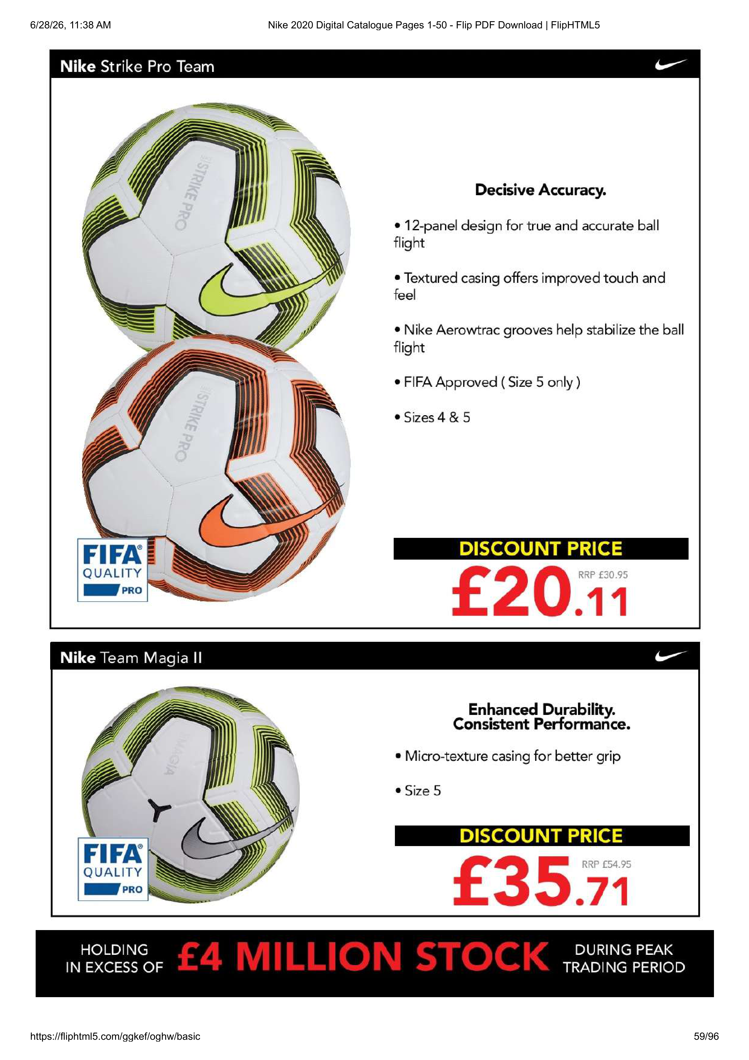Nike Teamwear Magazine — page 59