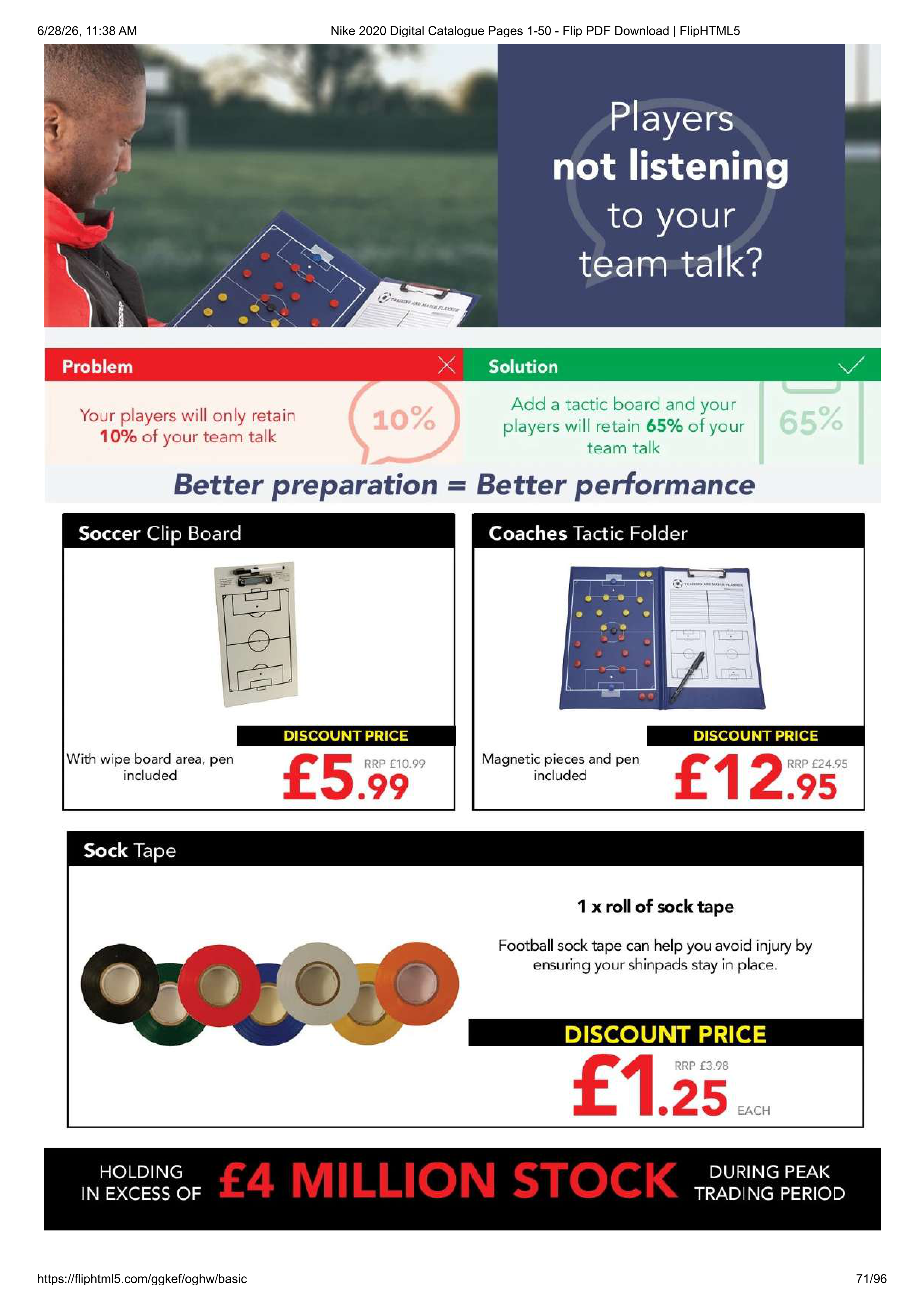Nike Teamwear Magazine — page 71