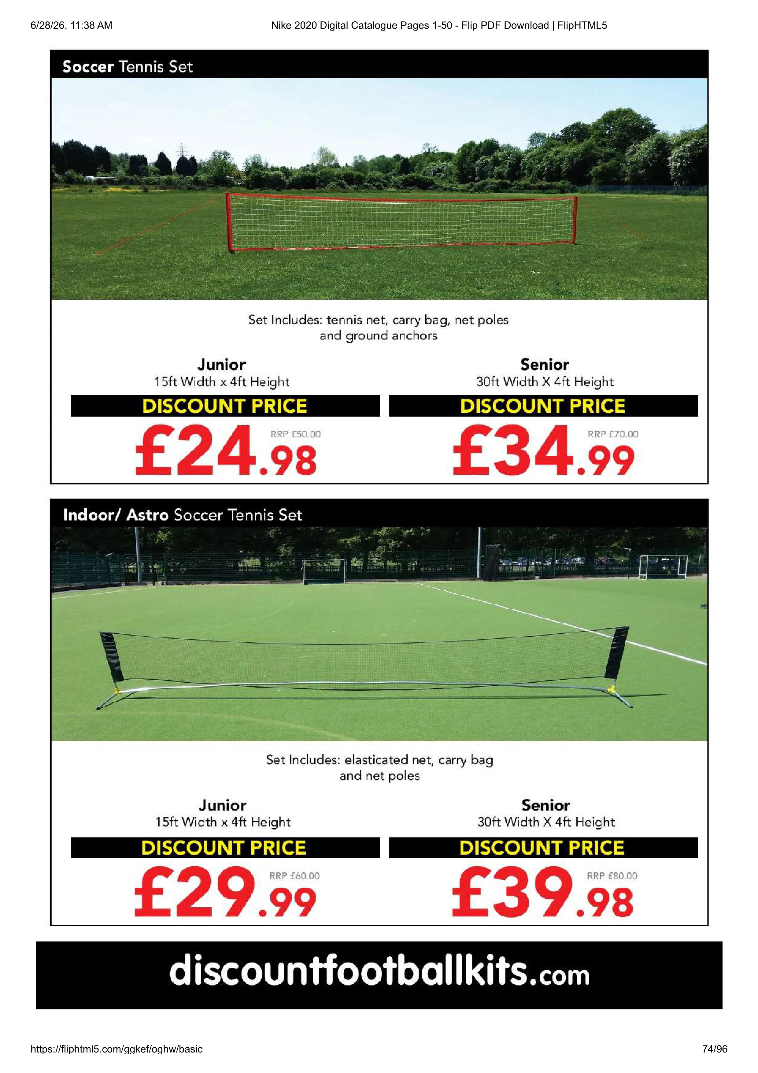Nike Teamwear Magazine — page 74
