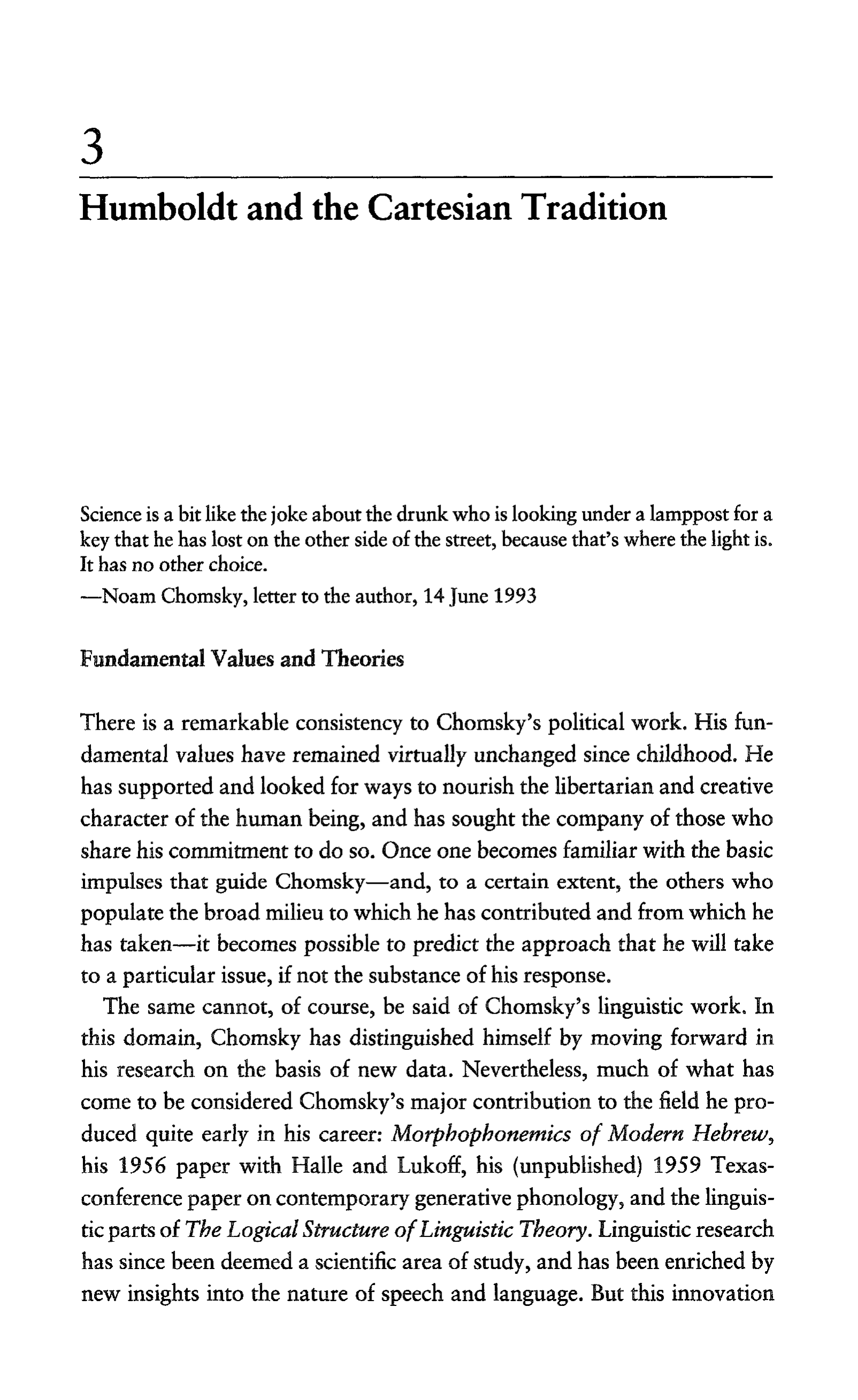 Noam Chomsky A Life of Dissent Biography — page 109
