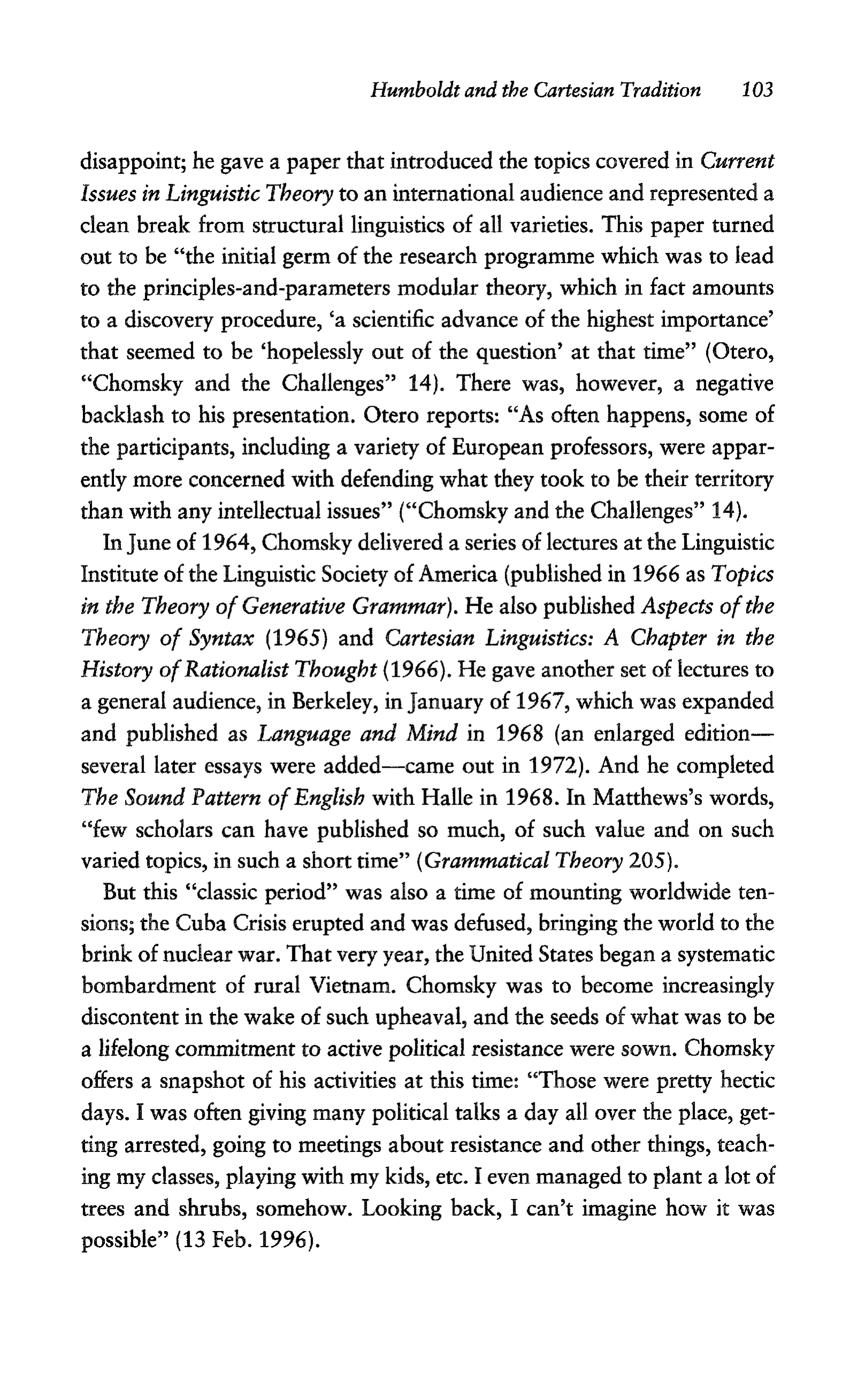 Noam Chomsky A Life of Dissent Biography — page 117