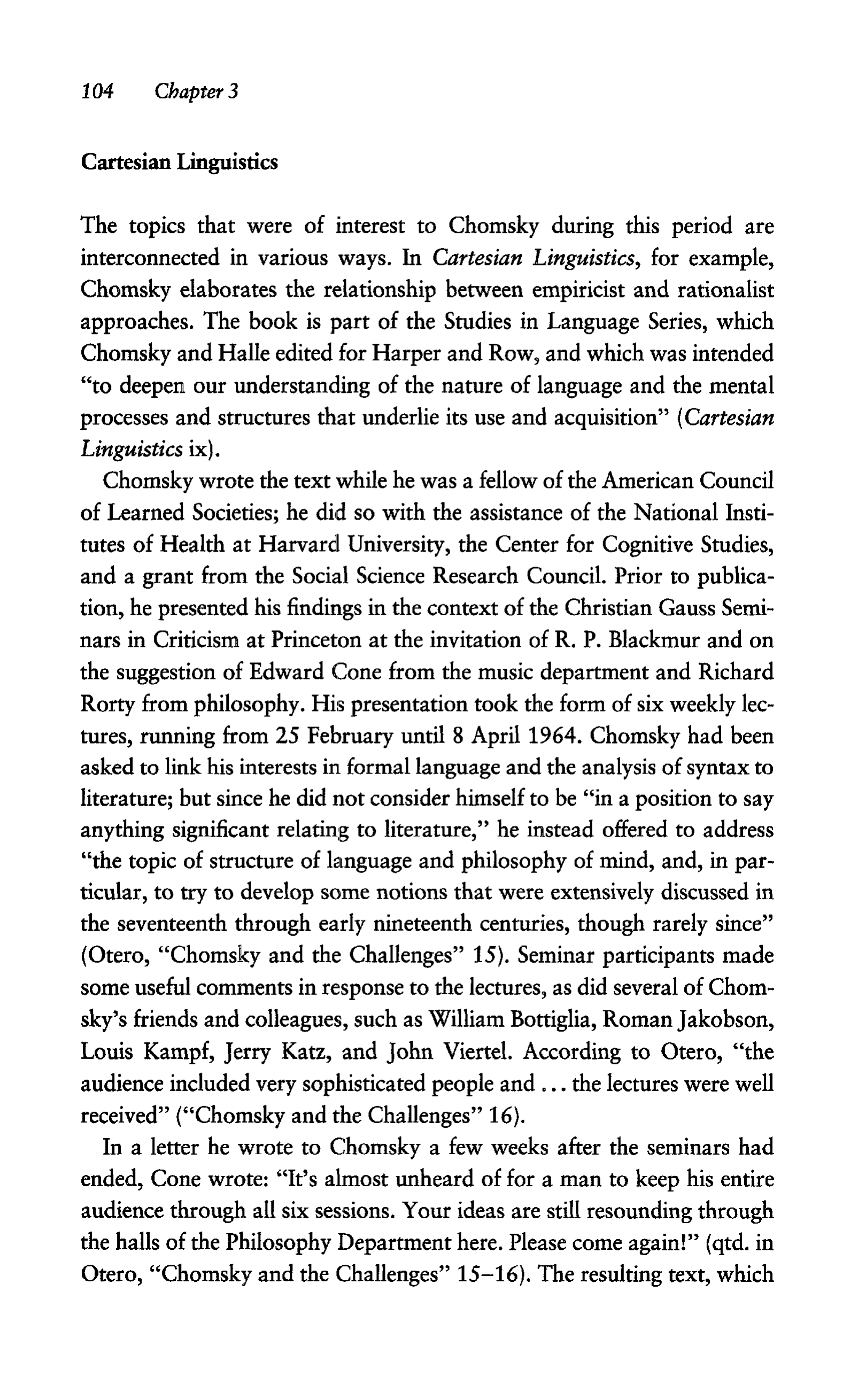 Noam Chomsky A Life of Dissent Biography — page 118
