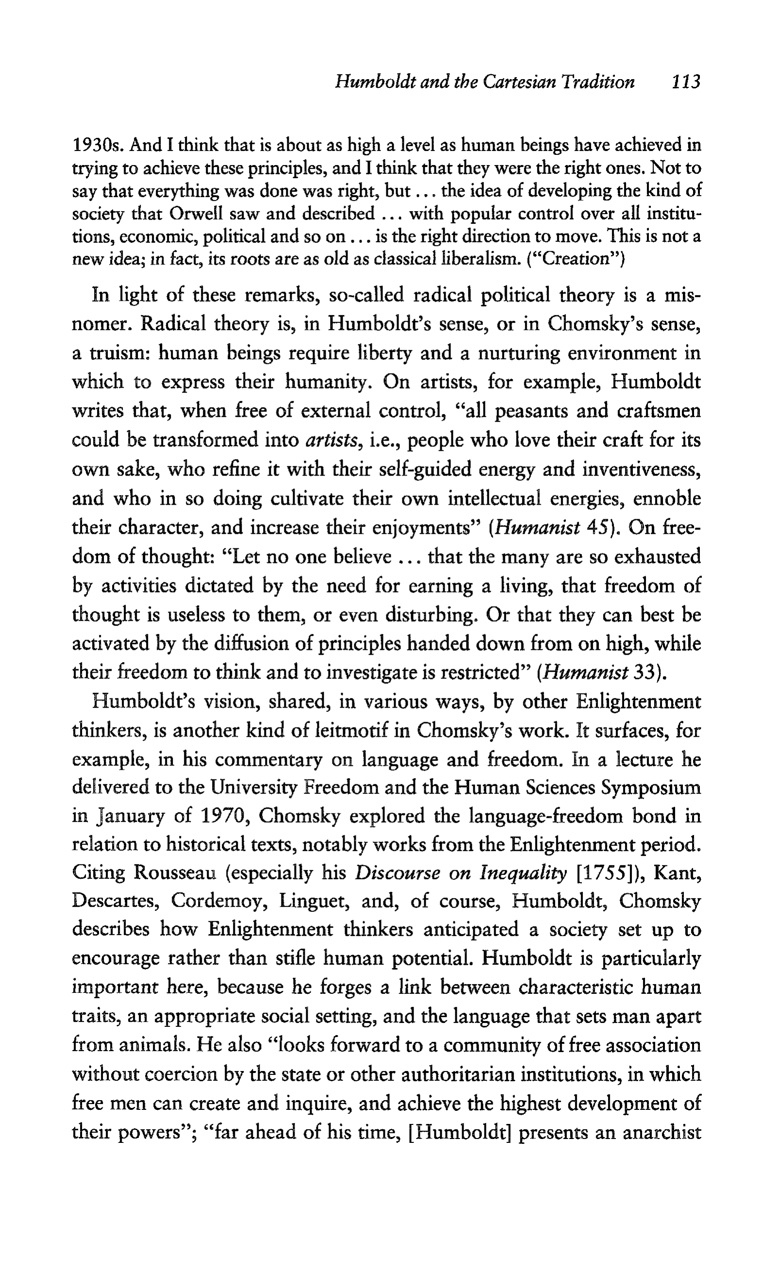 Noam Chomsky A Life of Dissent Biography — page 127
