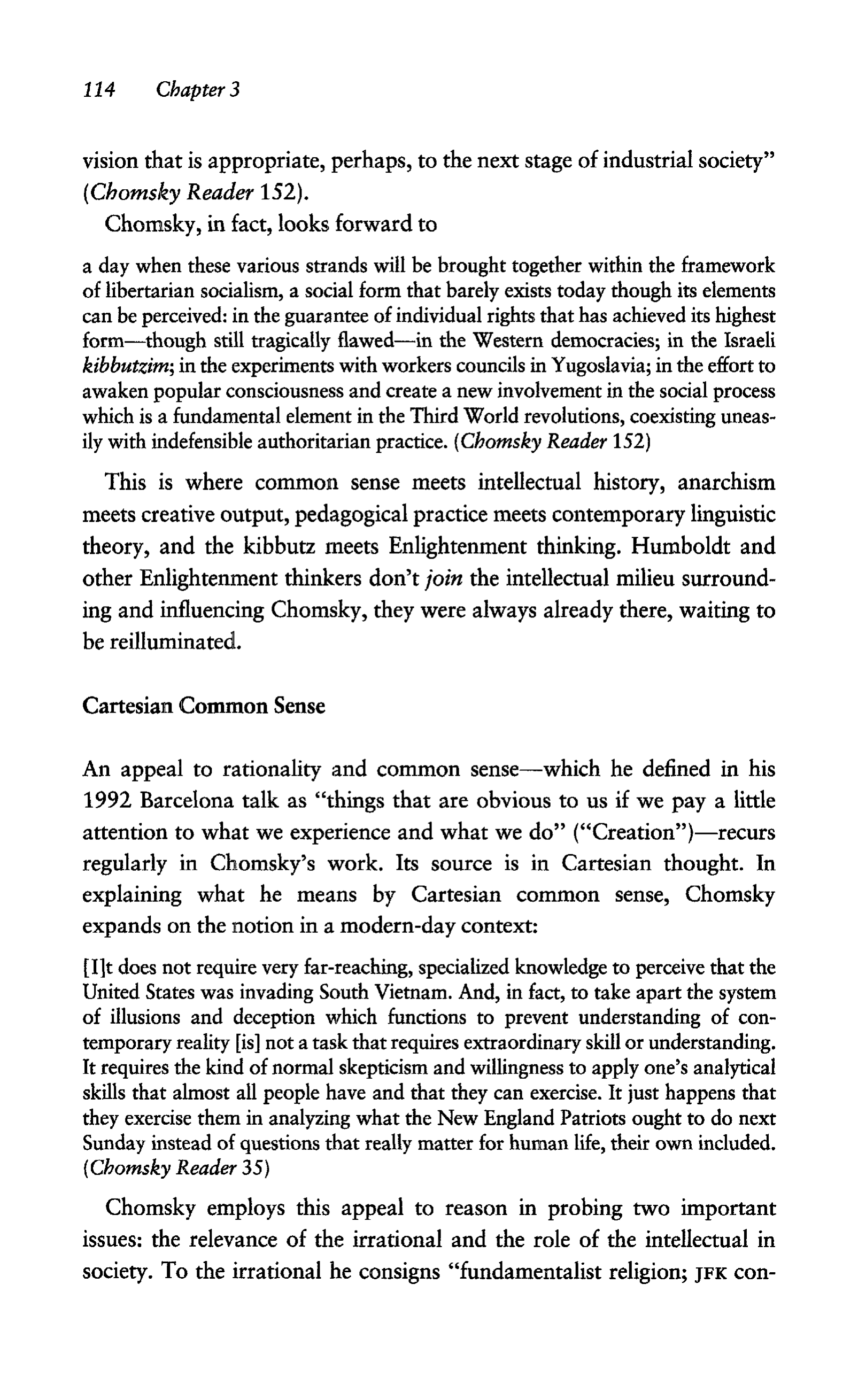 Noam Chomsky A Life of Dissent Biography — page 128