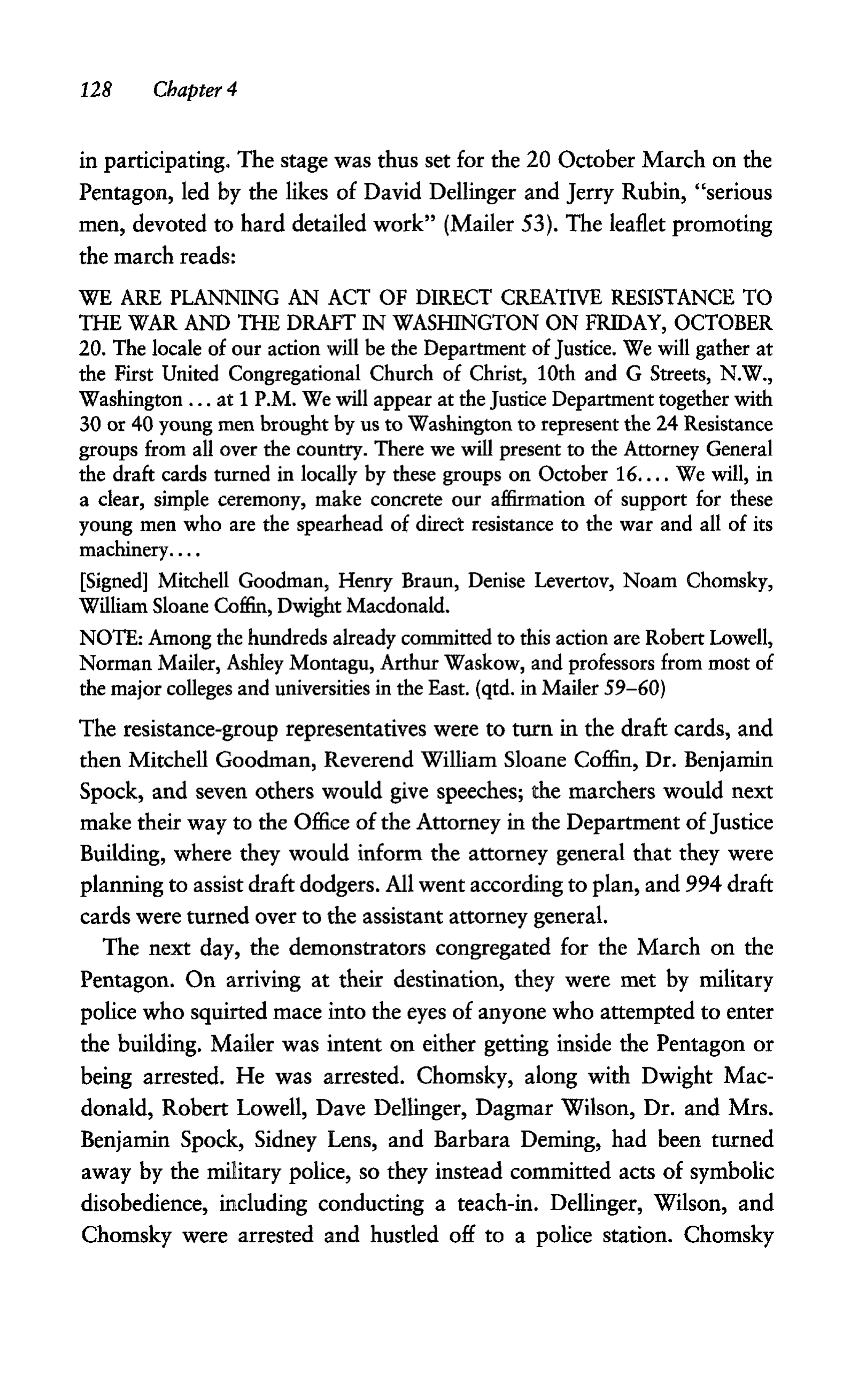 Noam Chomsky A Life of Dissent Biography — page 142