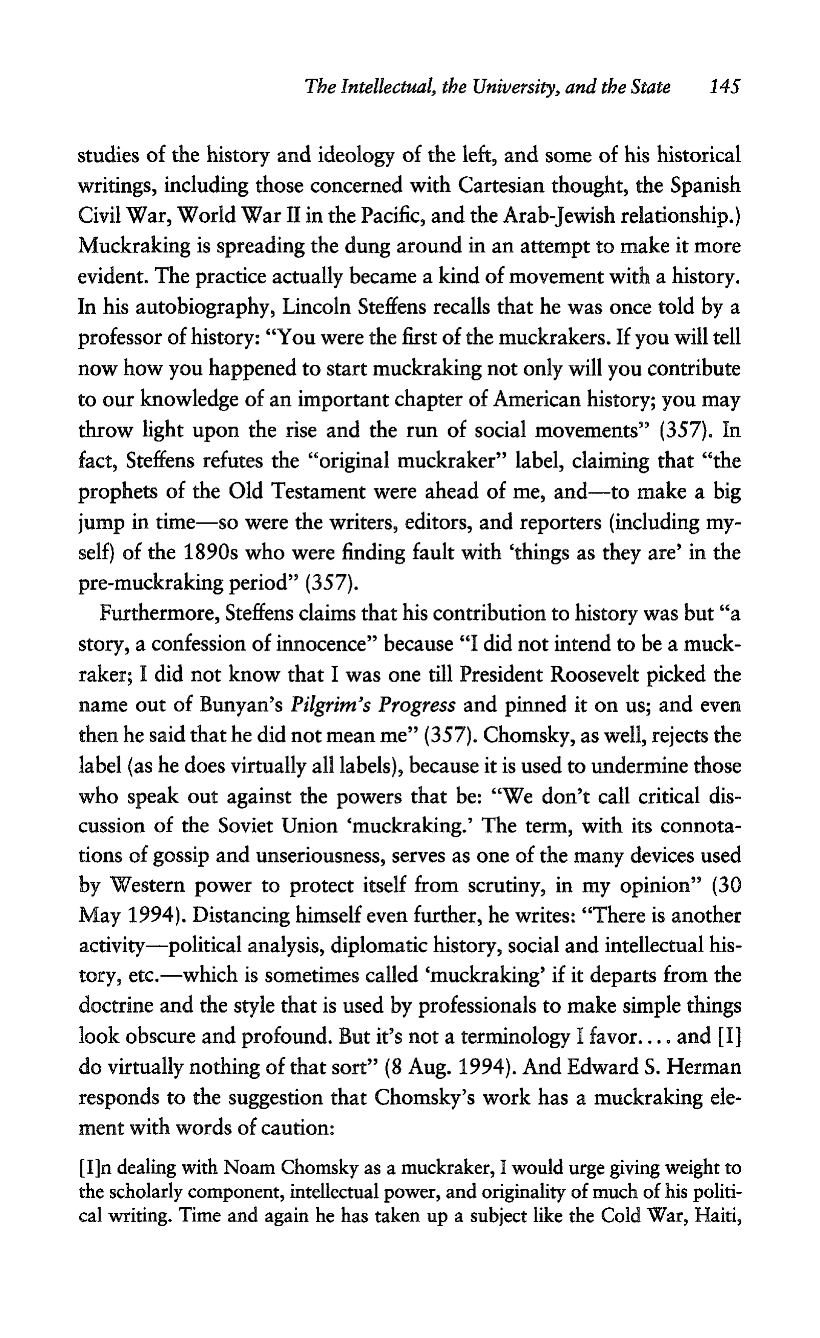 Noam Chomsky A Life of Dissent Biography — page 159