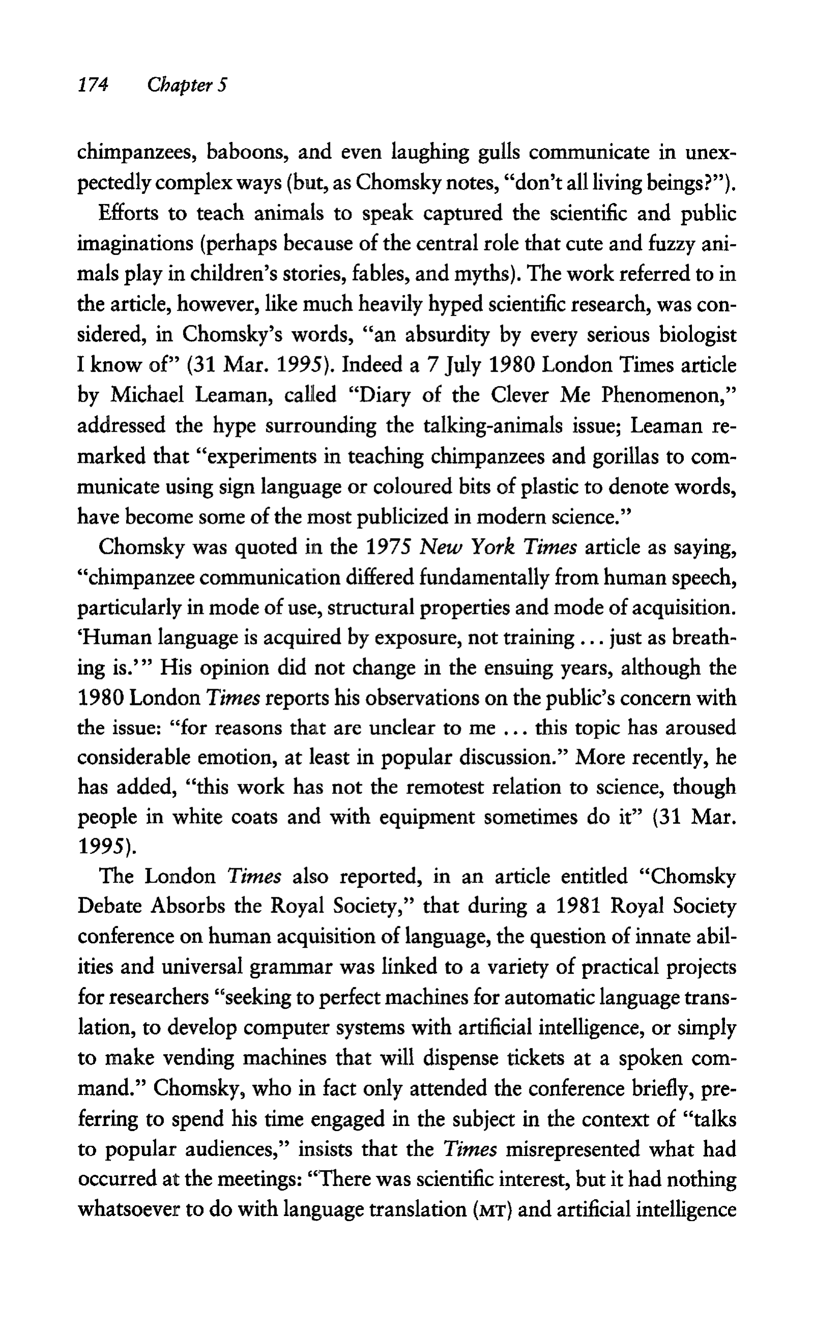 Noam Chomsky A Life of Dissent Biography — page 188