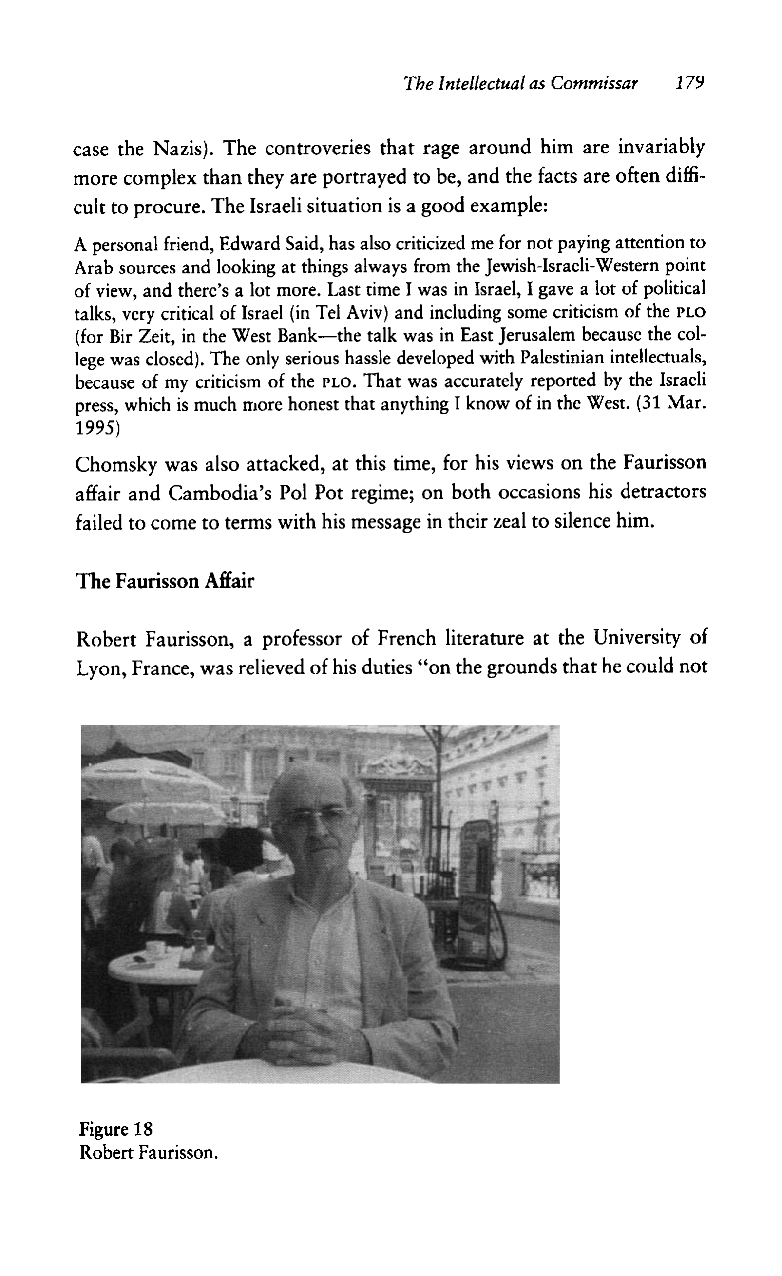 Noam Chomsky A Life of Dissent Biography — page 193