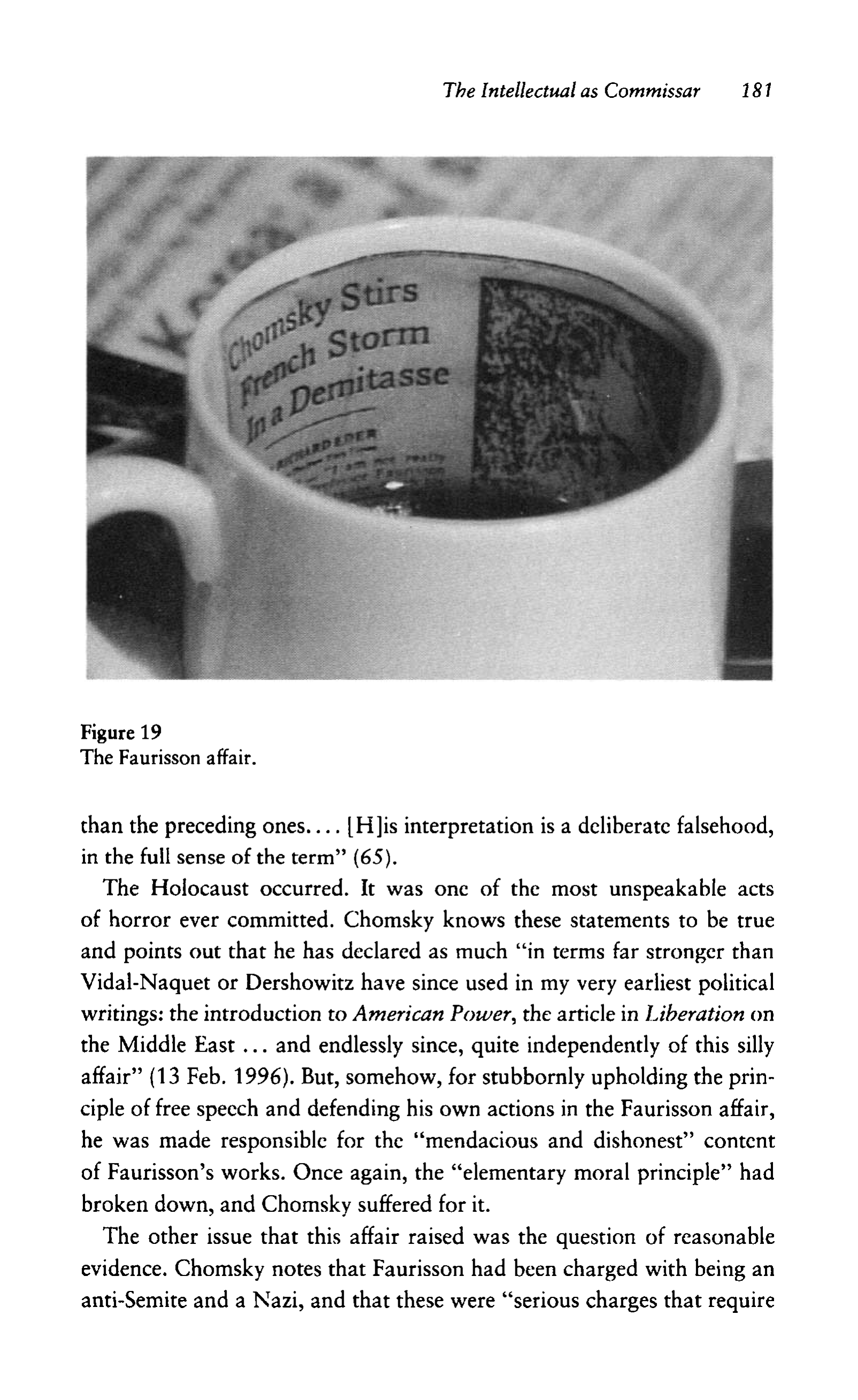 Noam Chomsky A Life of Dissent Biography — page 195