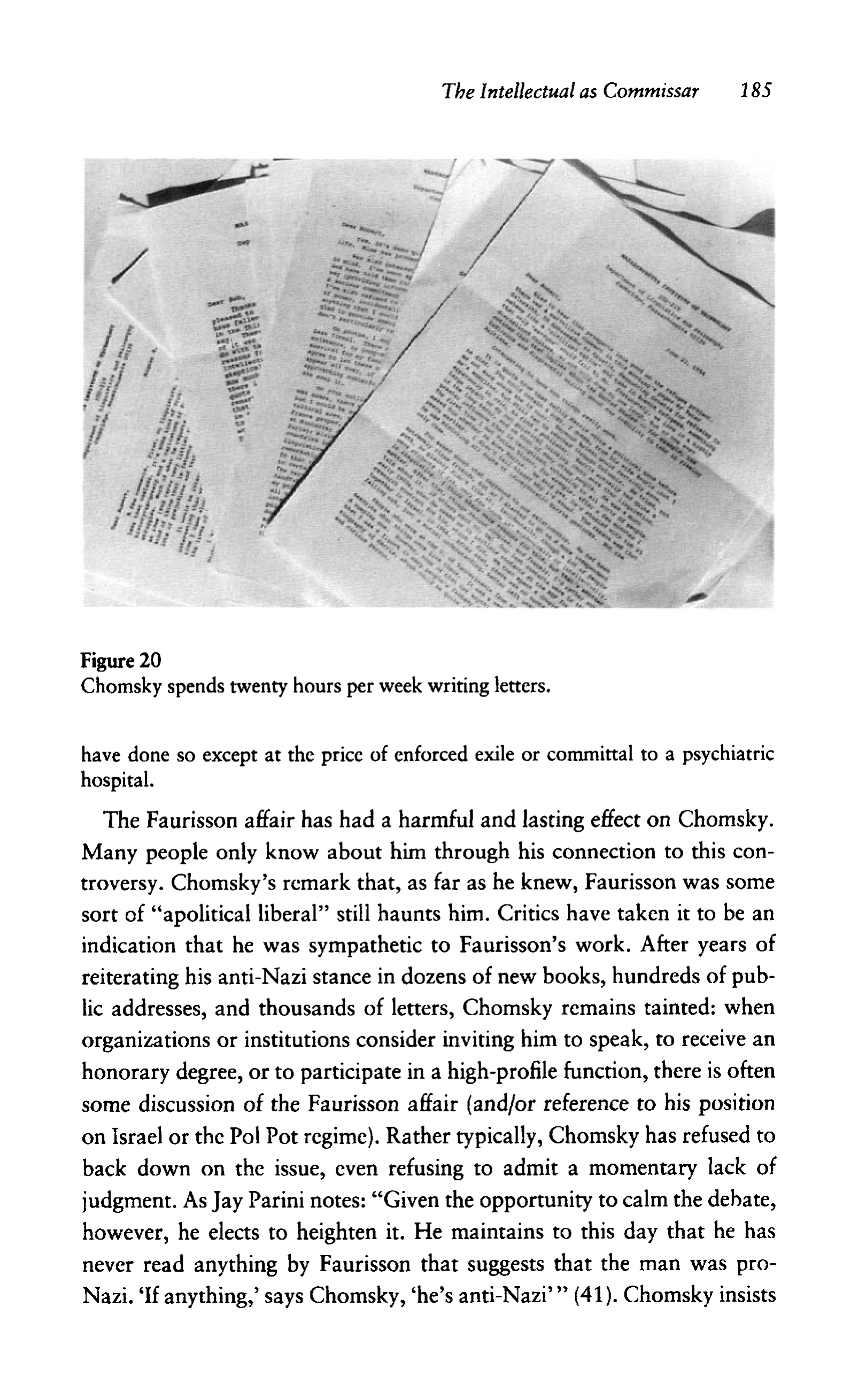 Noam Chomsky A Life of Dissent Biography — page 199