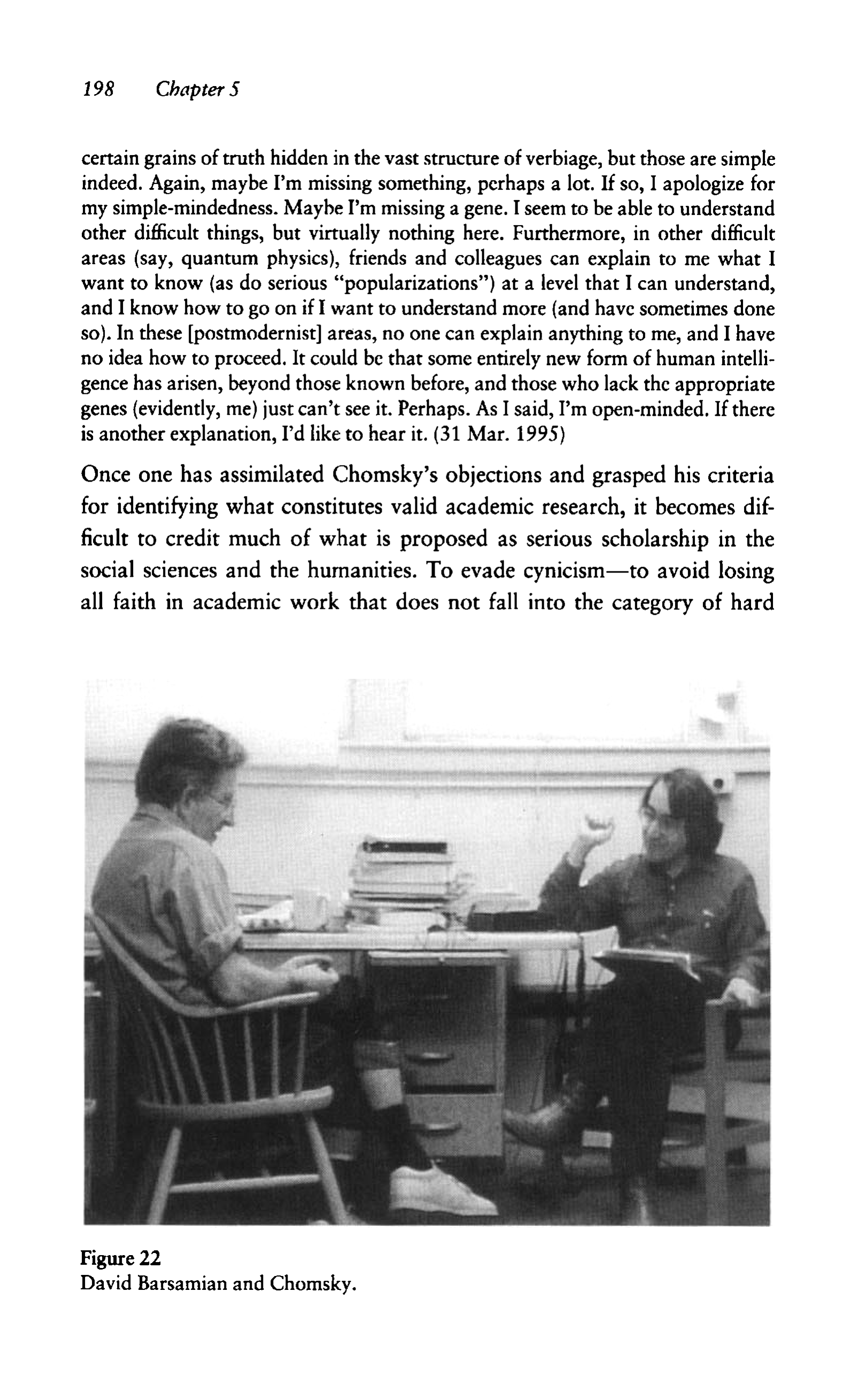 Noam Chomsky A Life of Dissent Biography — page 212