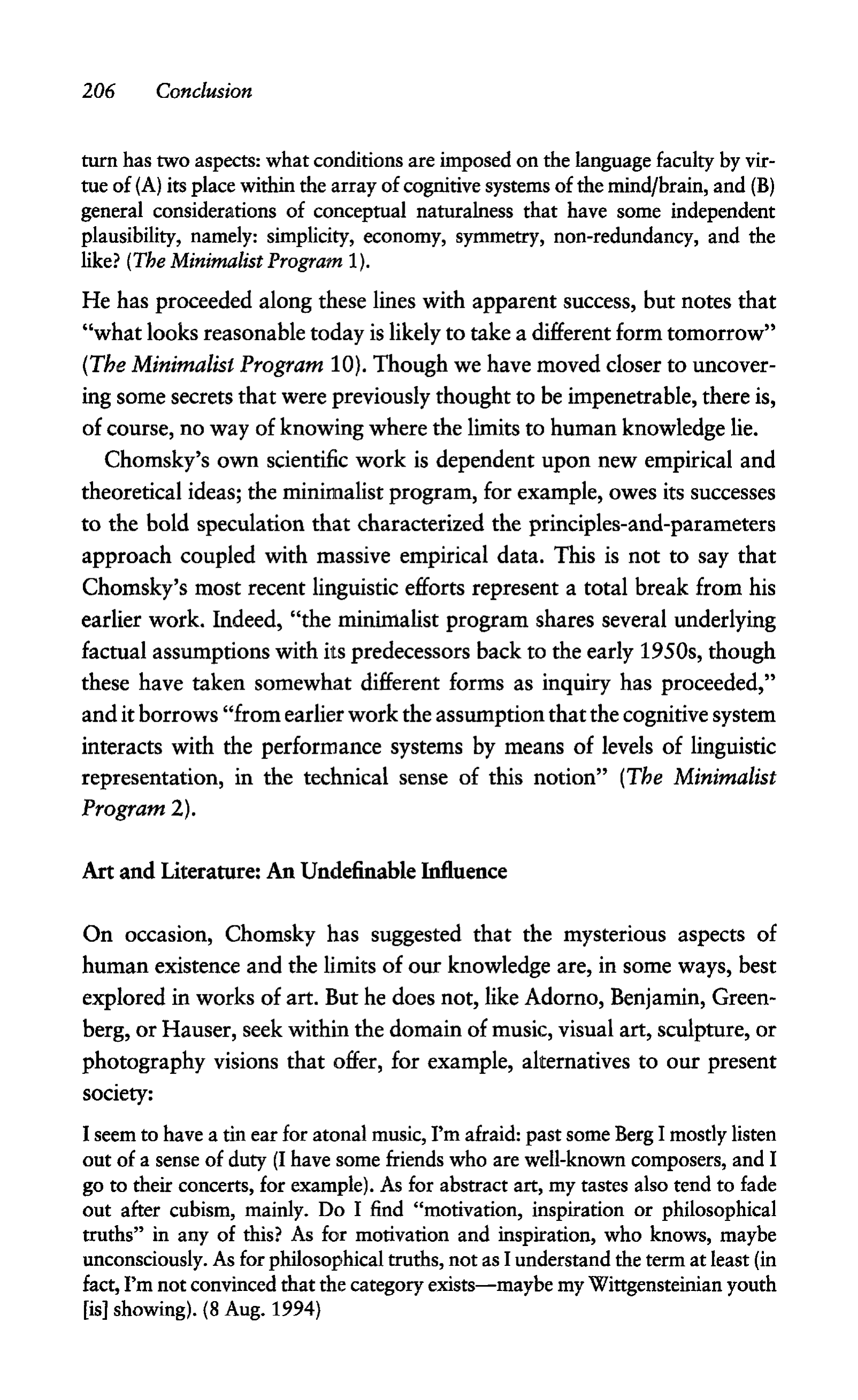 Noam Chomsky A Life of Dissent Biography — page 220