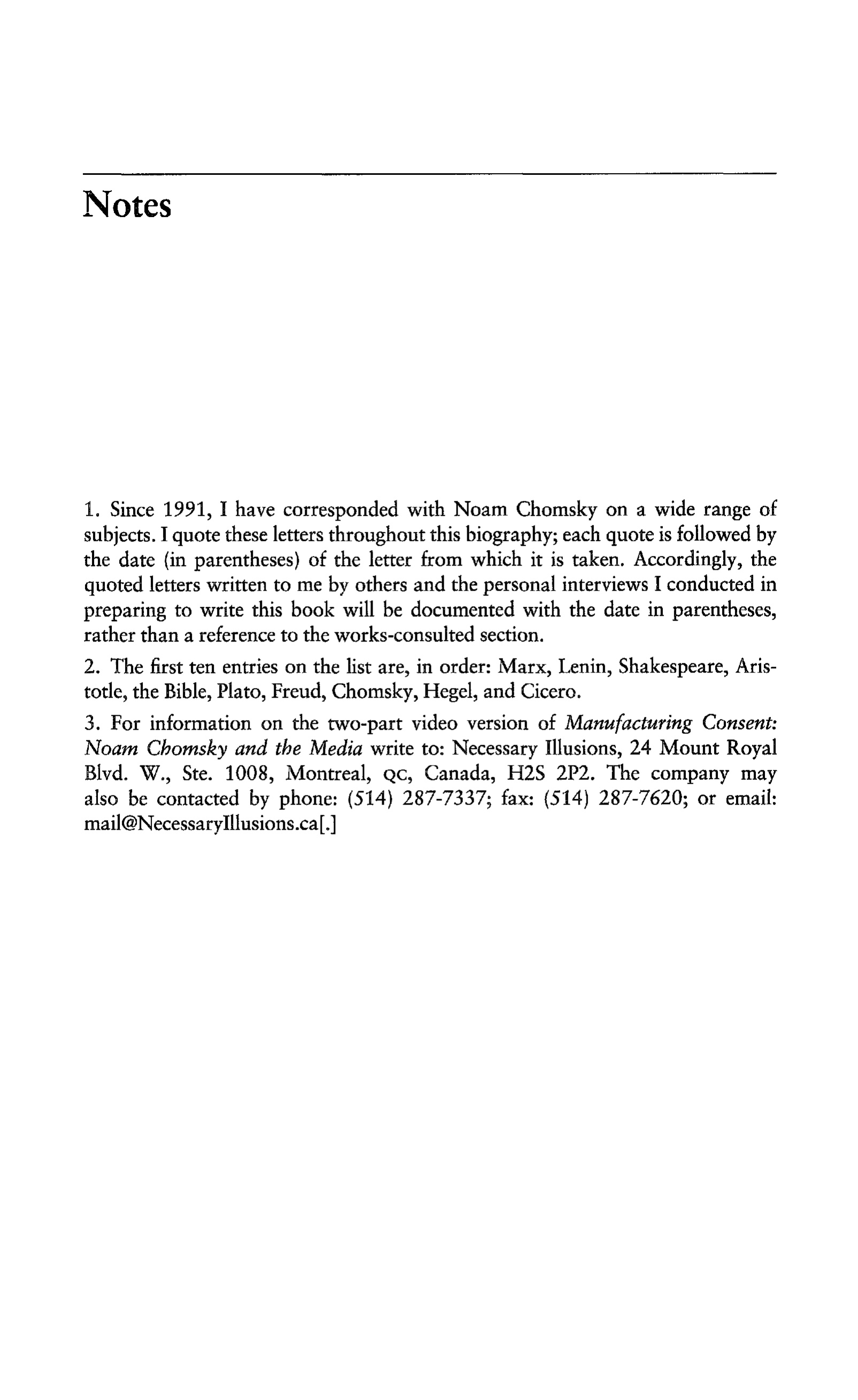 Noam Chomsky A Life of Dissent Biography — page 233