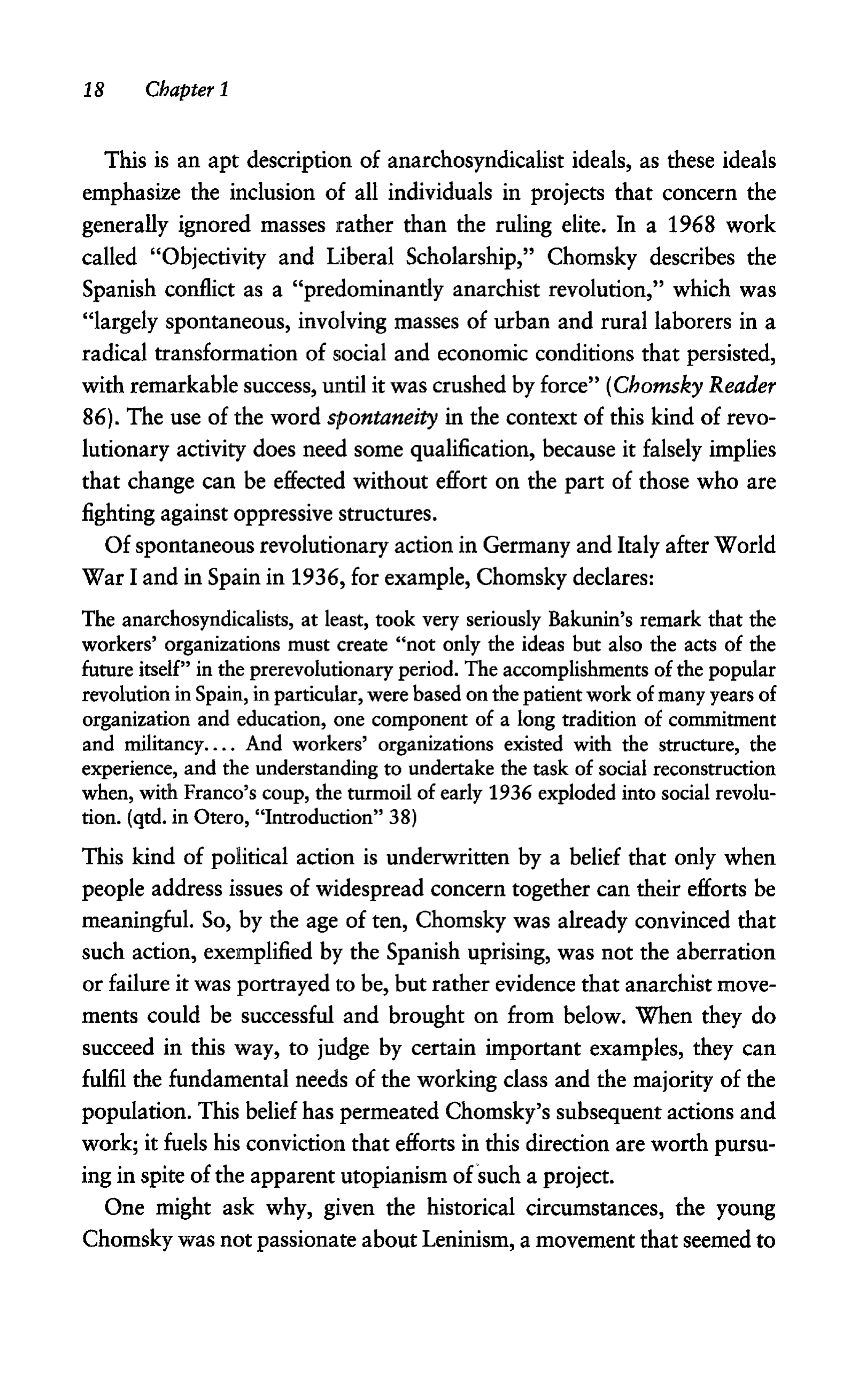 Noam Chomsky A Life of Dissent Biography — page 32