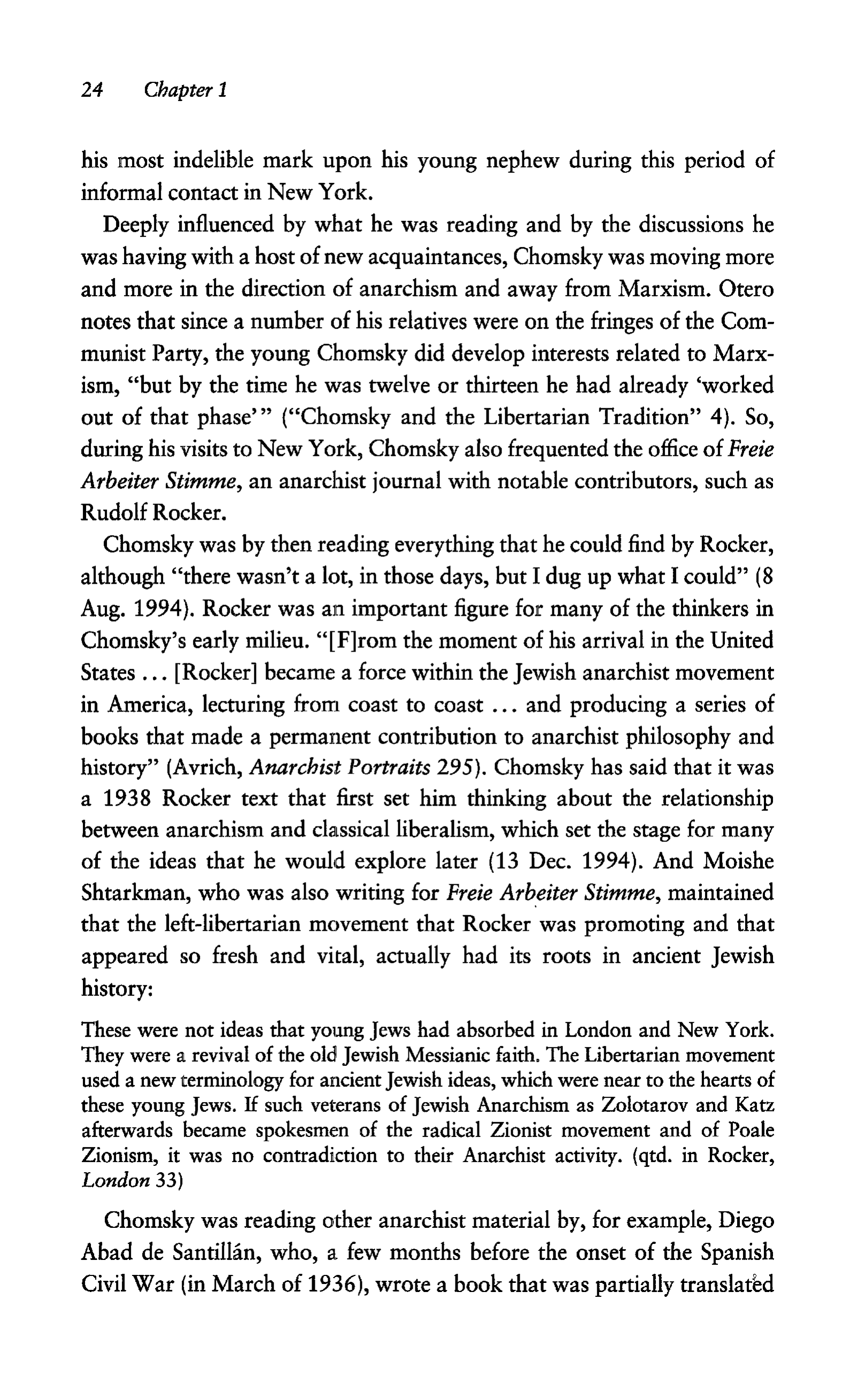 Noam Chomsky A Life of Dissent Biography — page 38