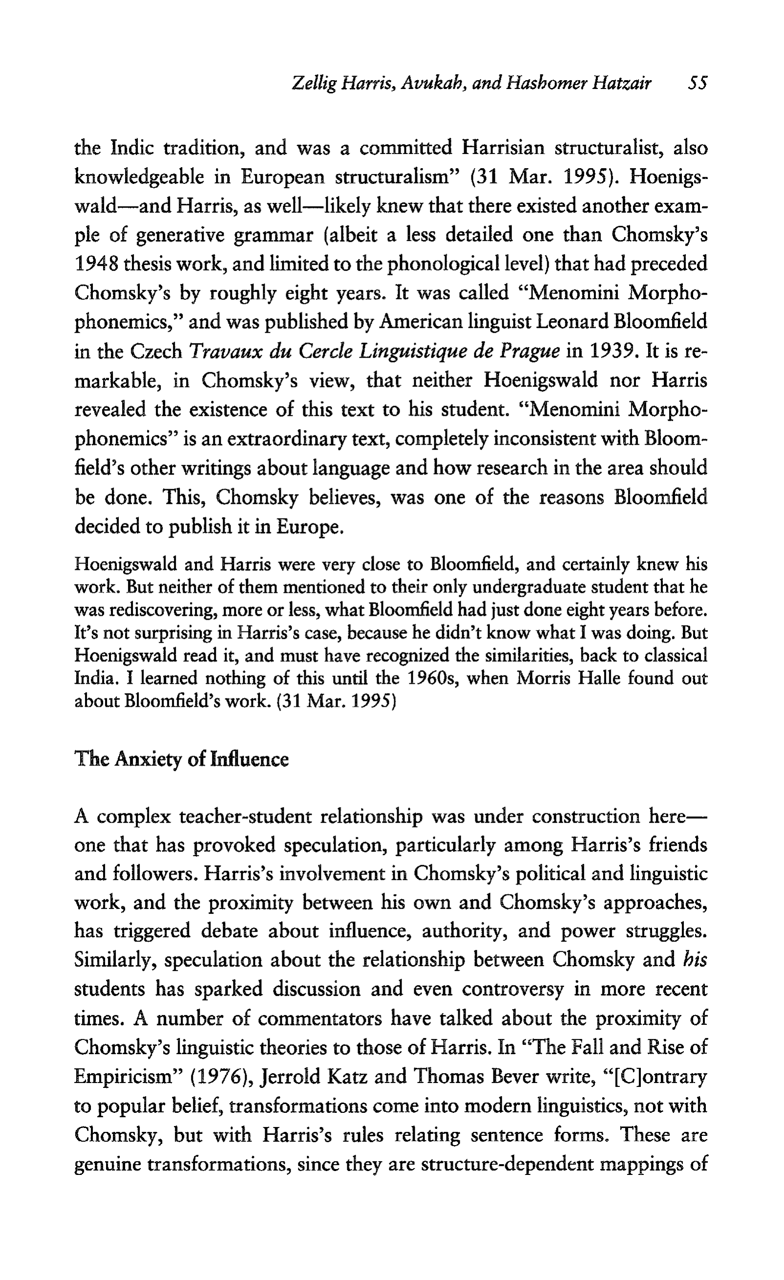 Noam Chomsky A Life of Dissent Biography — page 69