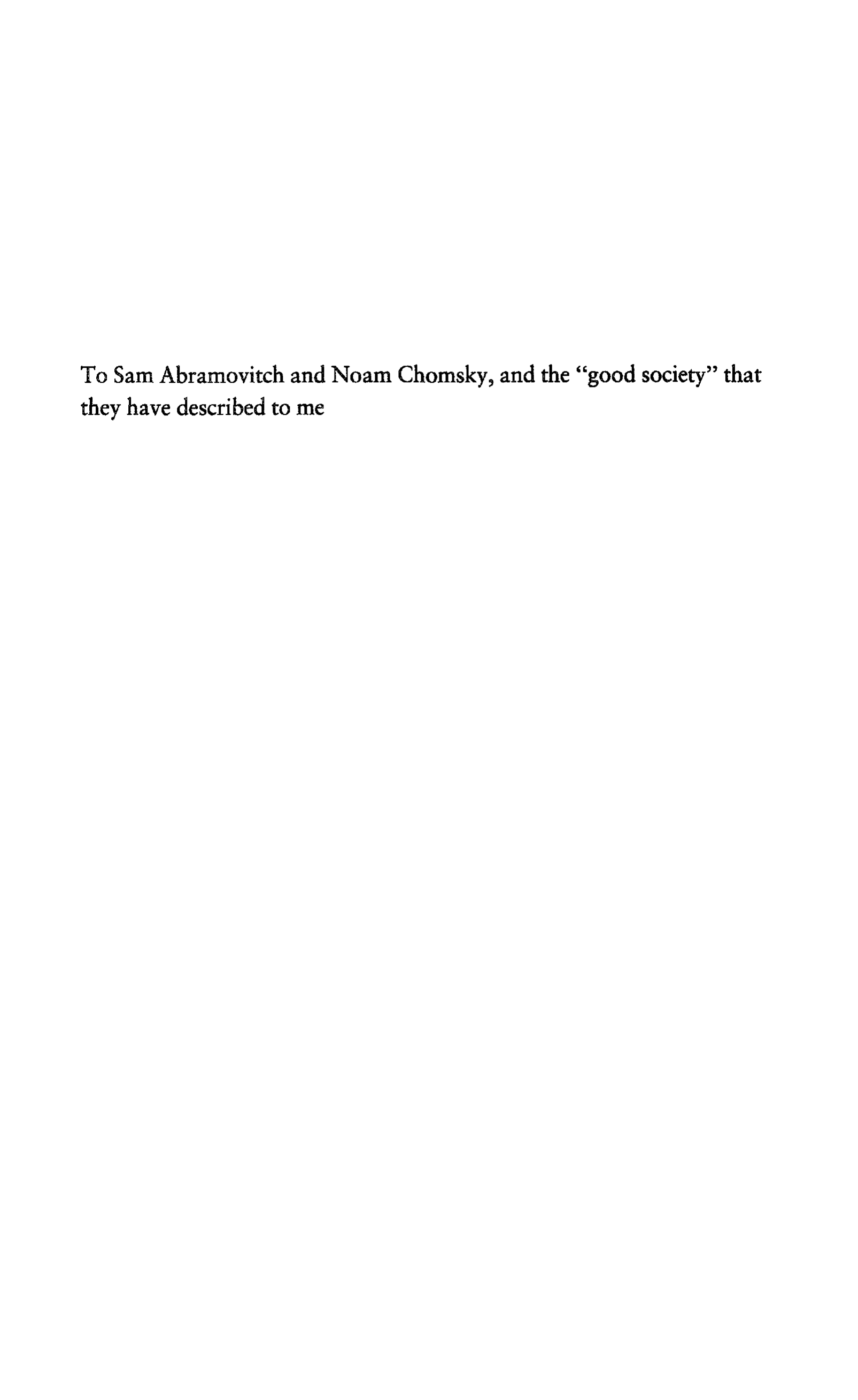 Noam Chomsky A Life of Dissent Biography — page 7