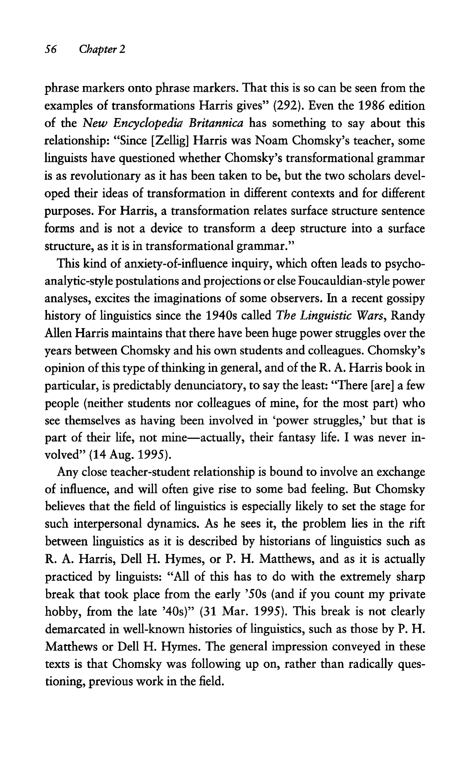 Noam Chomsky A Life of Dissent Biography — page 70