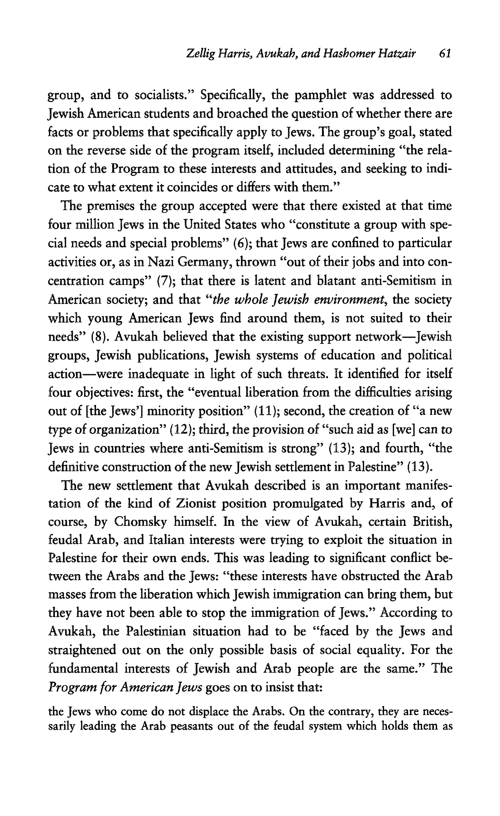 Noam Chomsky A Life of Dissent Biography — page 75