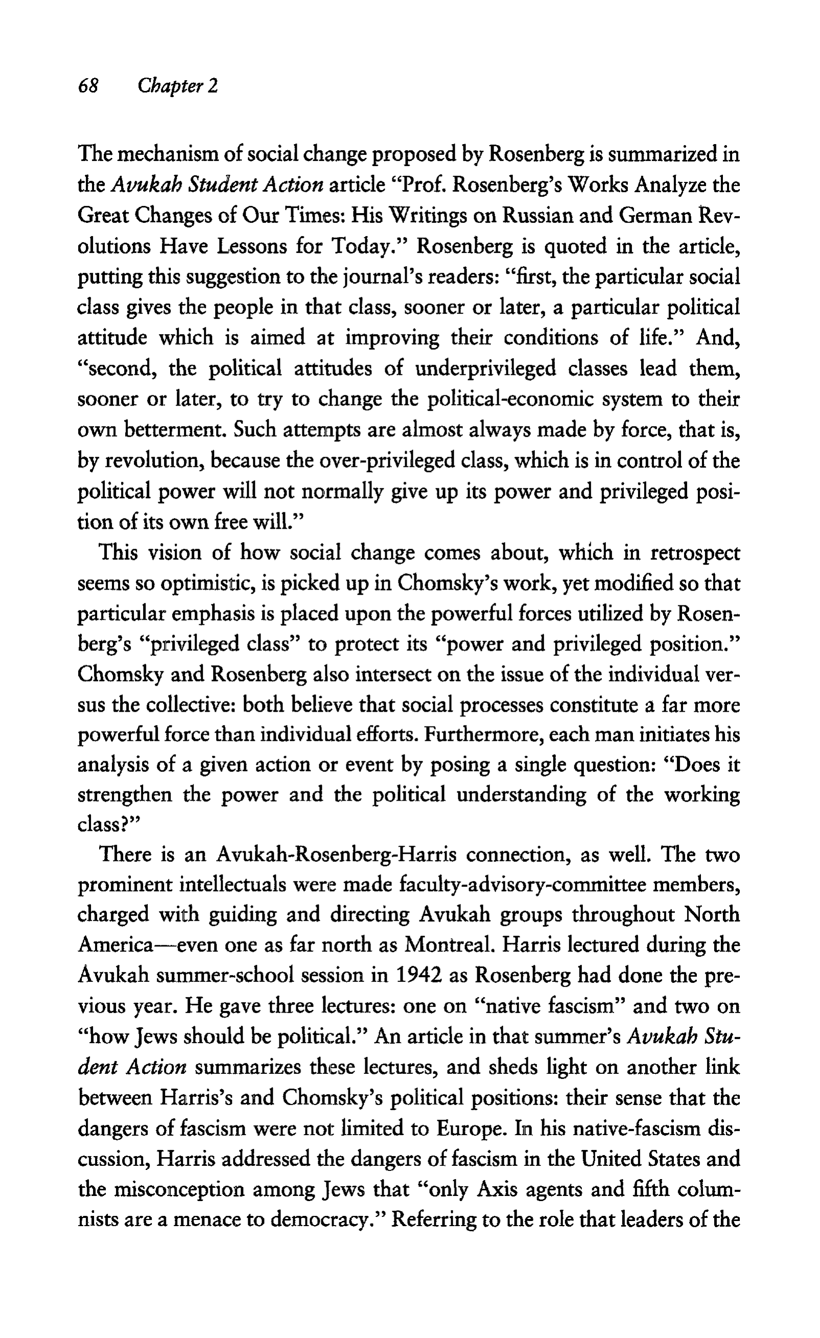Noam Chomsky A Life of Dissent Biography — page 82