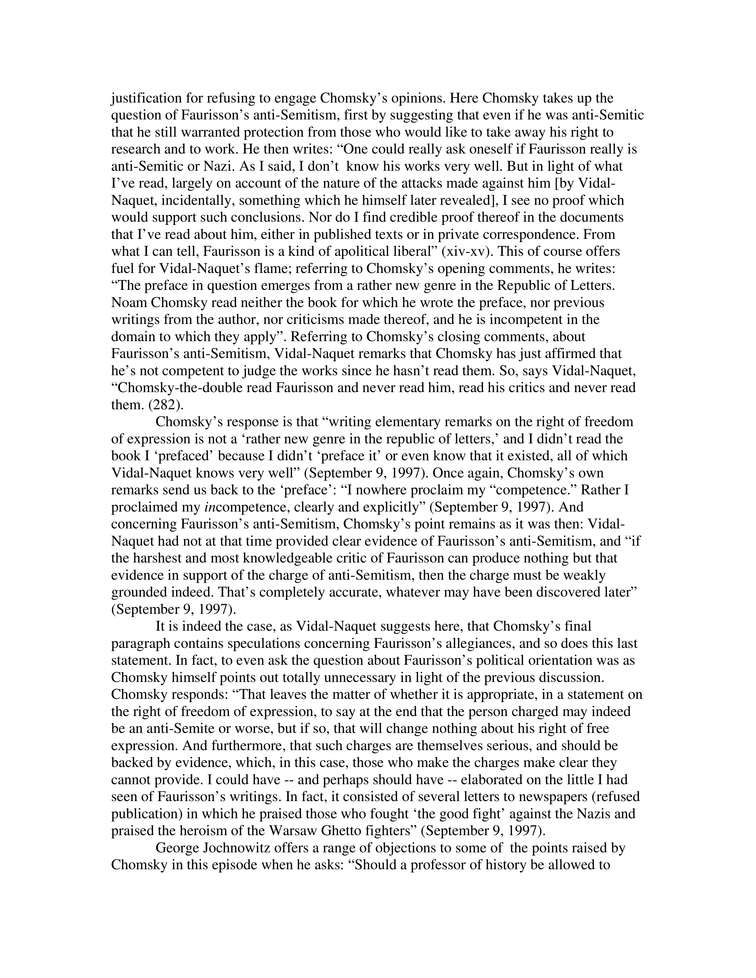 Noam Chomsky The Chomsky Effect Biography — page 18