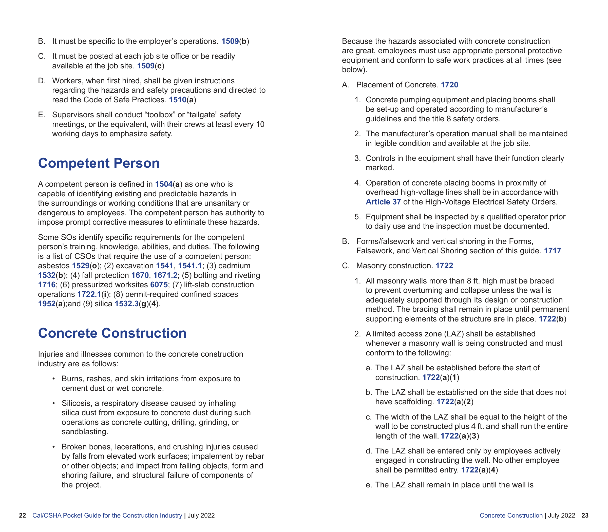 OSHA Construction Pocket Guide — page 13