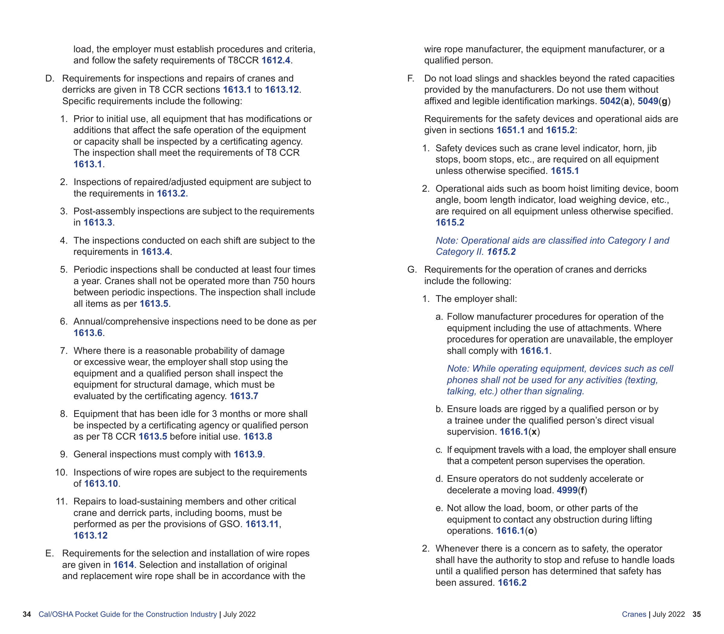 OSHA Construction Pocket Guide — page 19