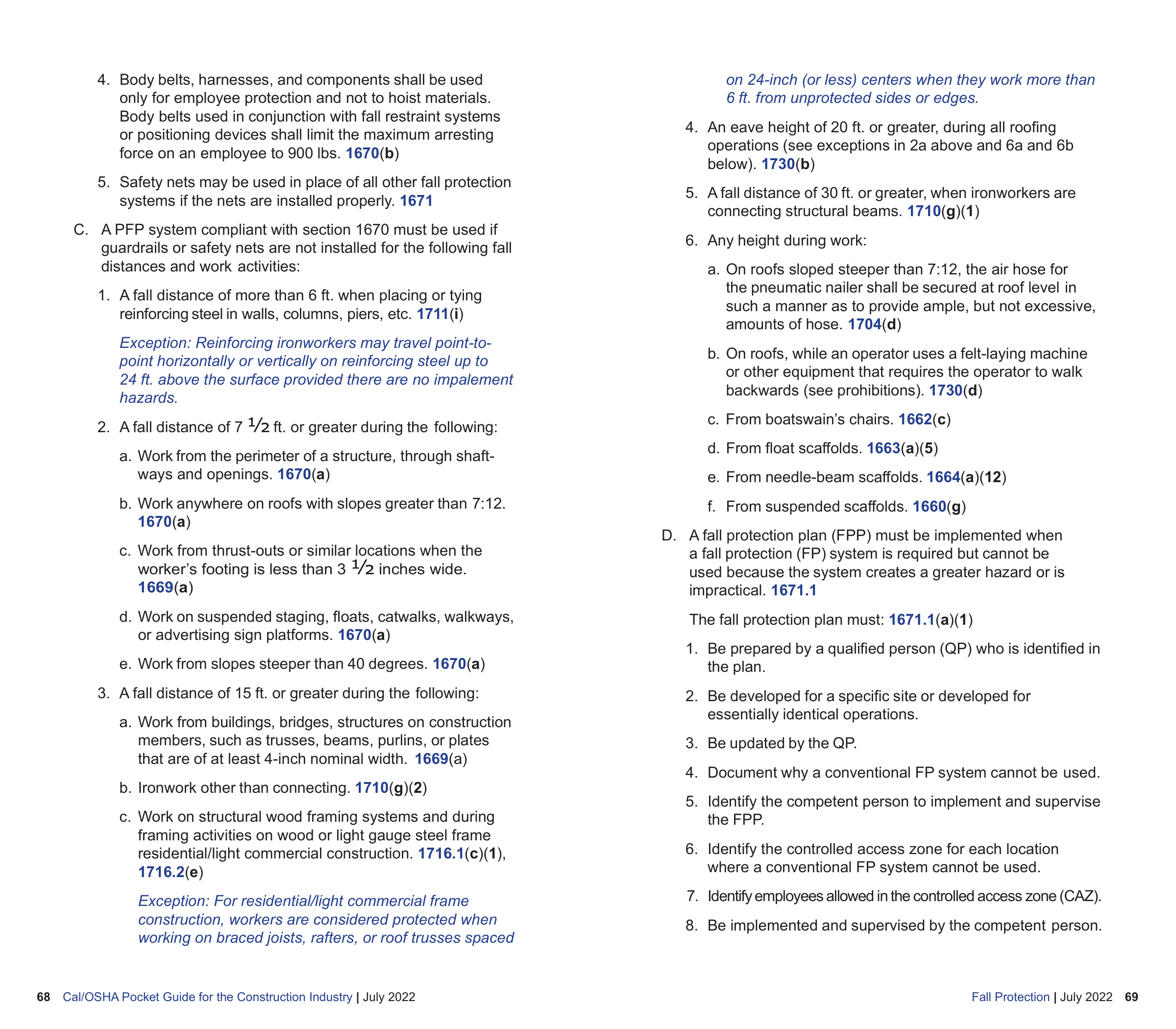 OSHA Construction Pocket Guide — page 36