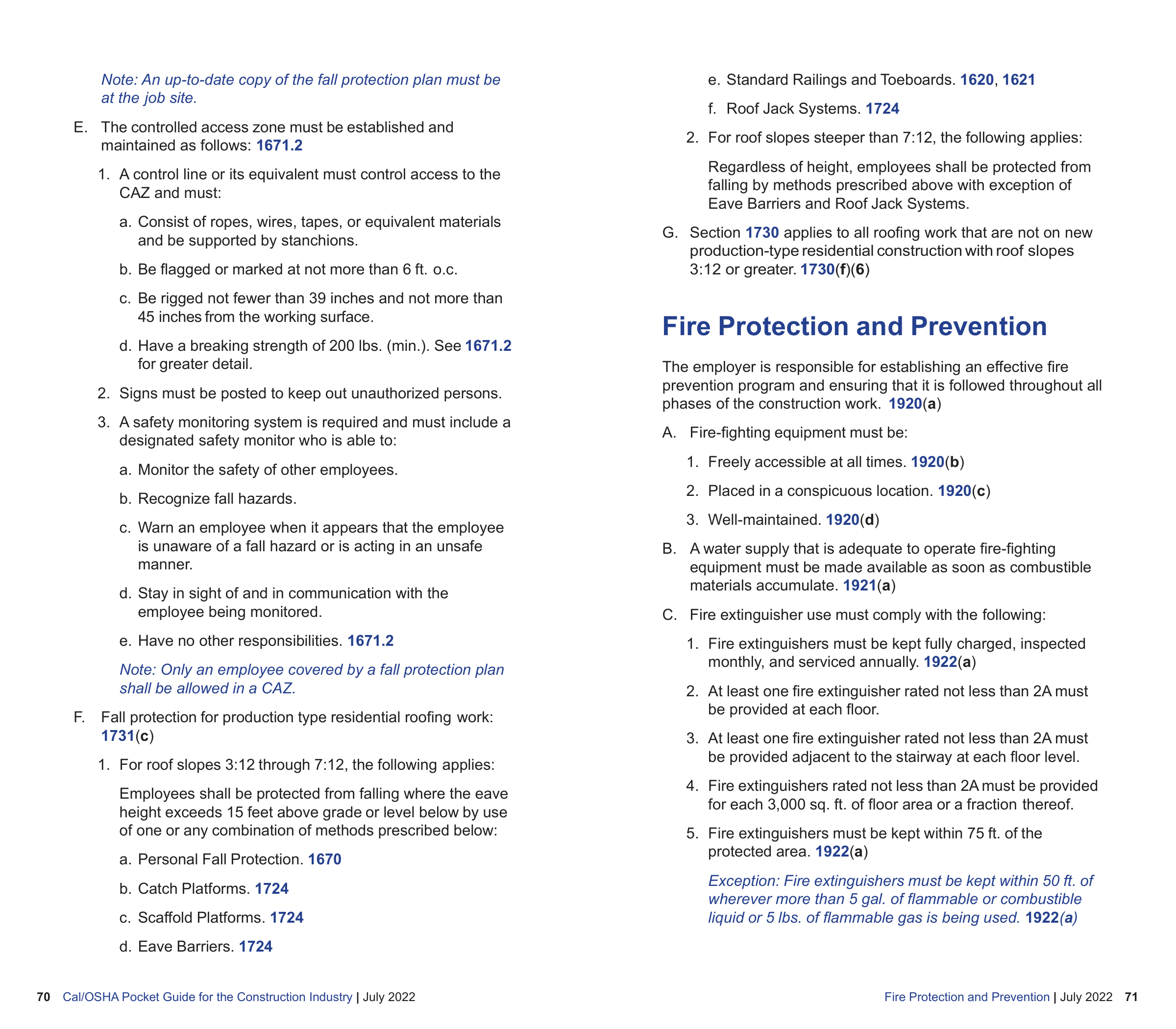 OSHA Construction Pocket Guide — page 37