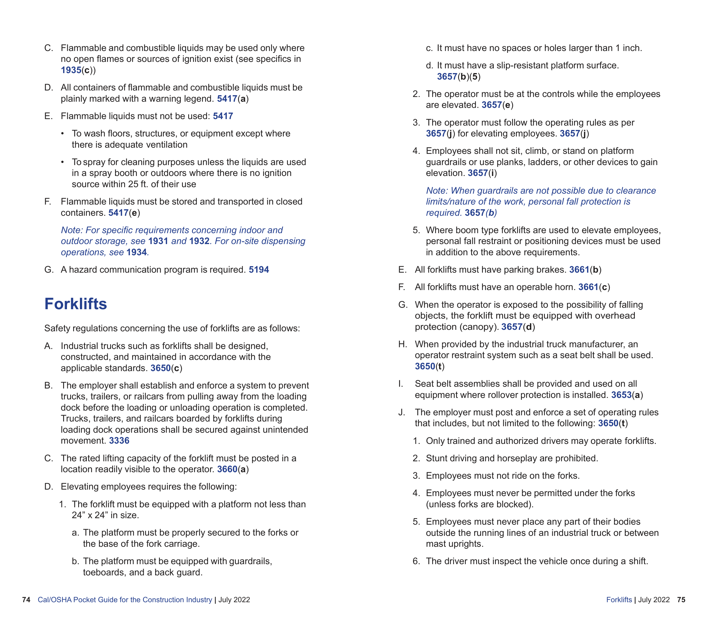 OSHA Construction Pocket Guide — page 39