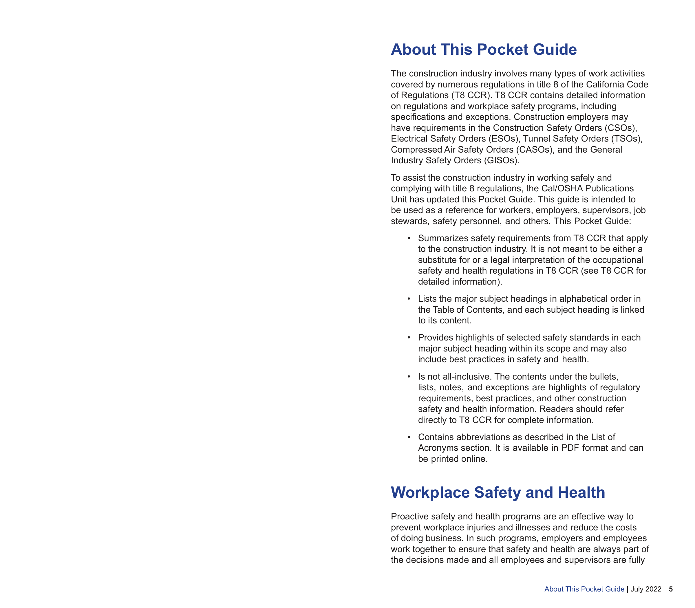 OSHA Construction Pocket Guide — page 4