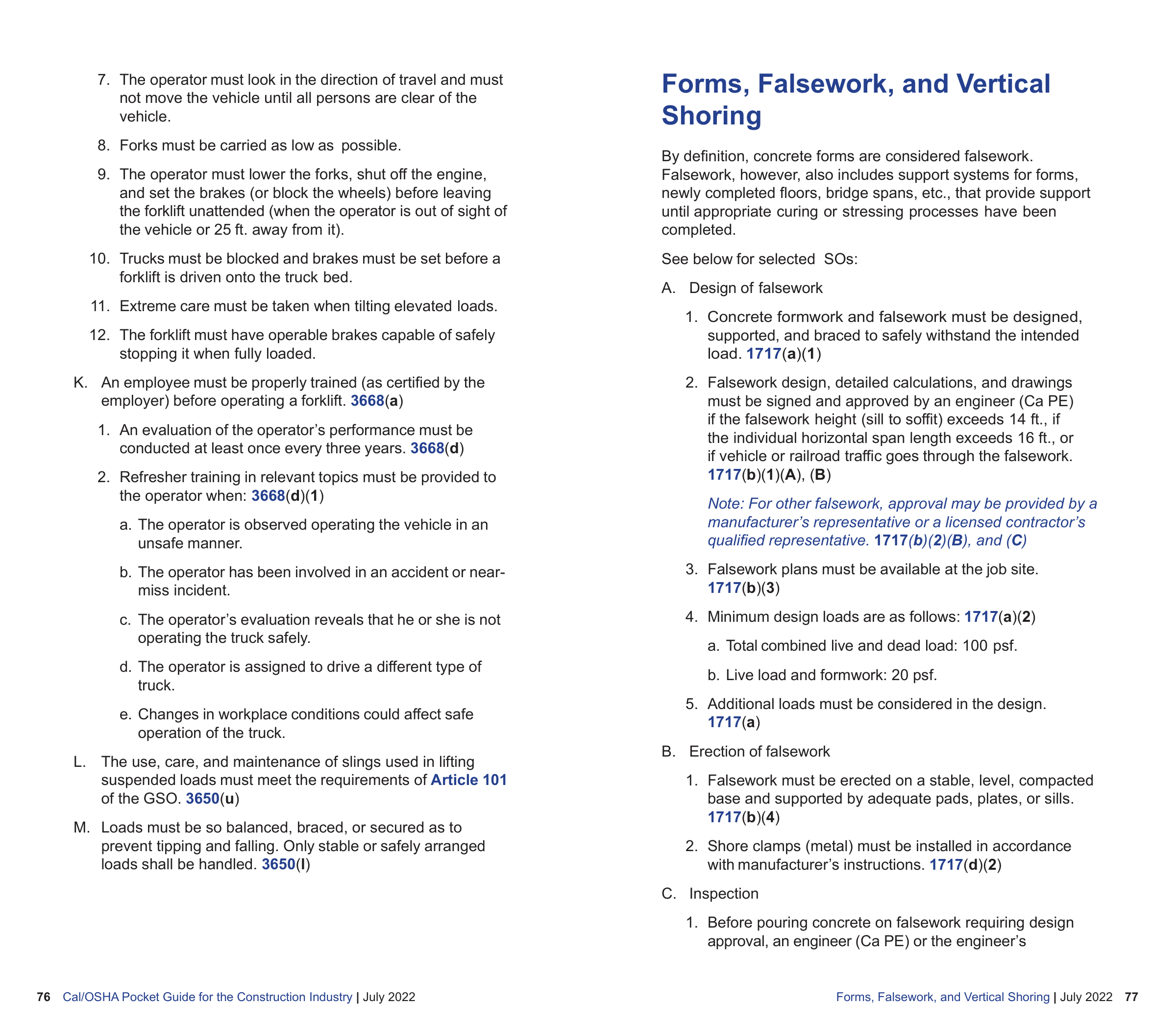 OSHA Construction Pocket Guide — page 40