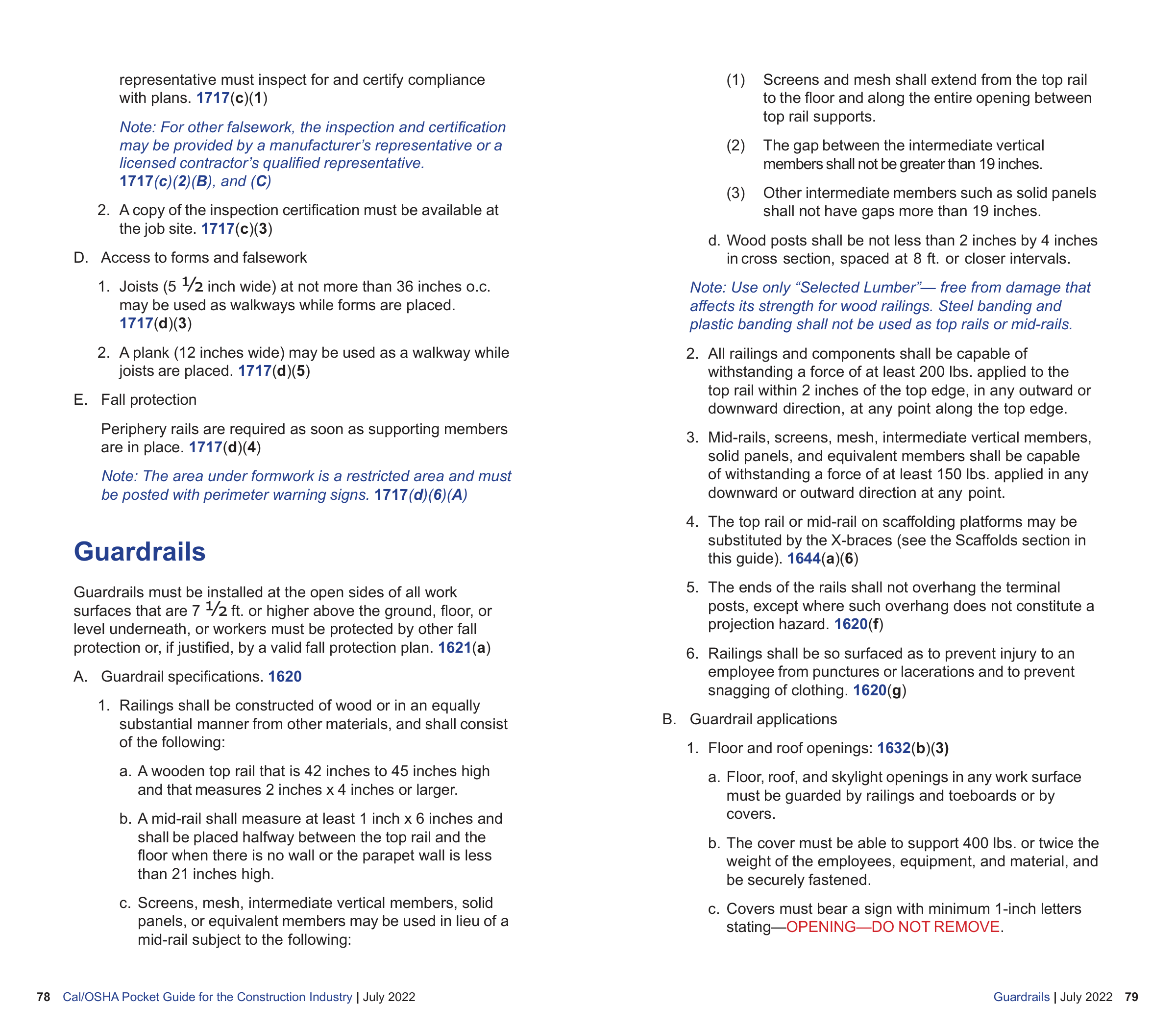 OSHA Construction Pocket Guide — page 41