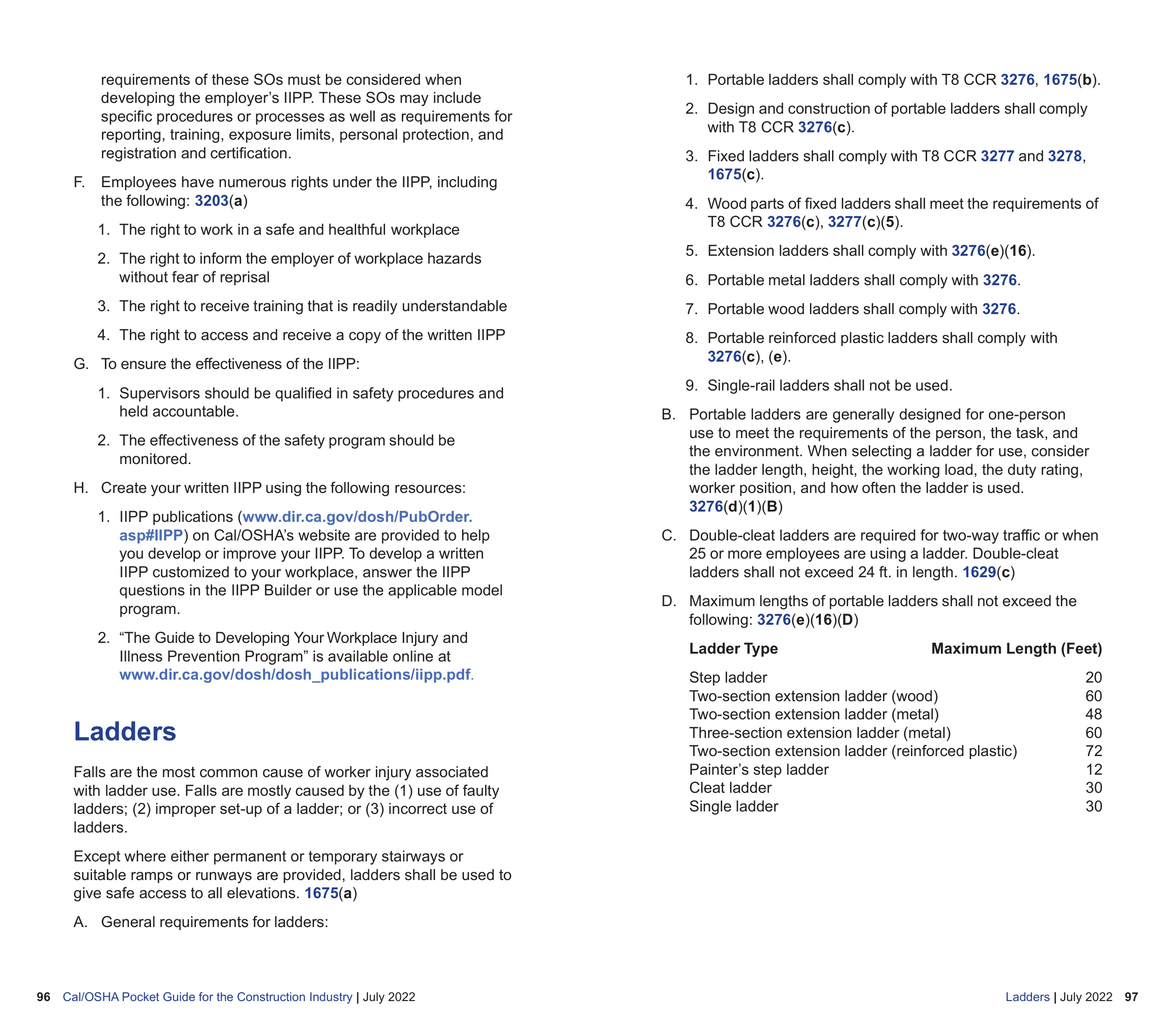 OSHA Construction Pocket Guide — page 50