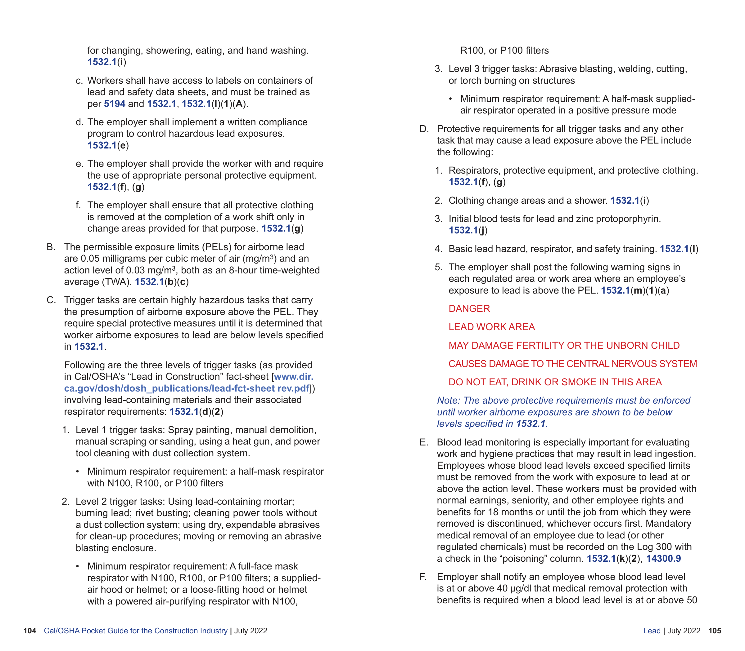 OSHA Construction Pocket Guide — page 54