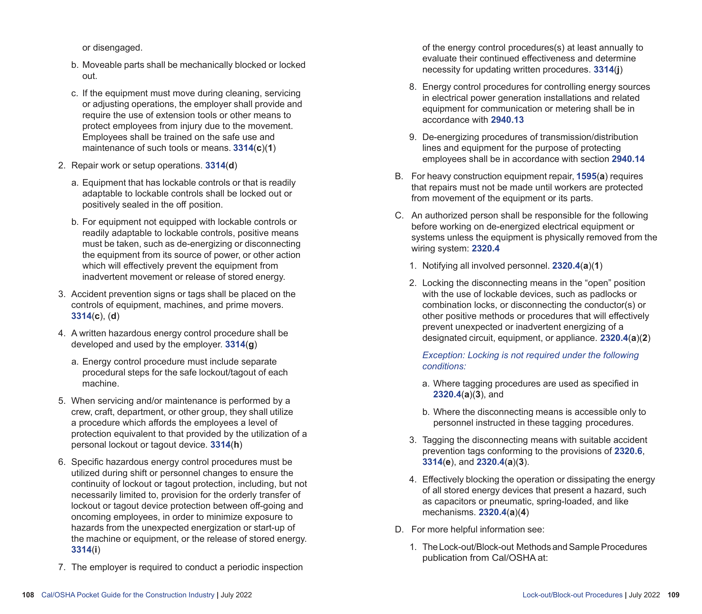 OSHA Construction Pocket Guide — page 56