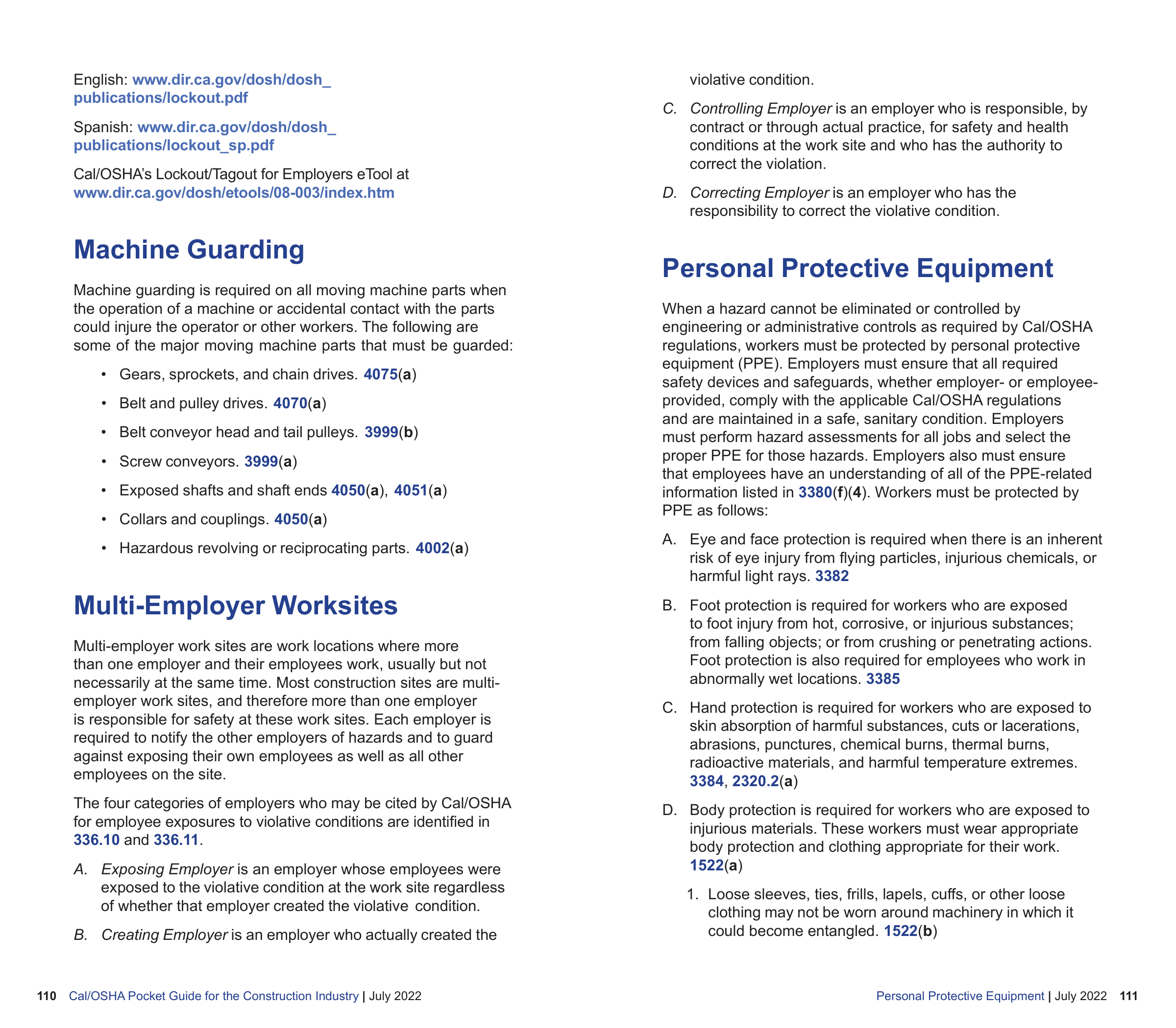 OSHA Construction Pocket Guide — page 57