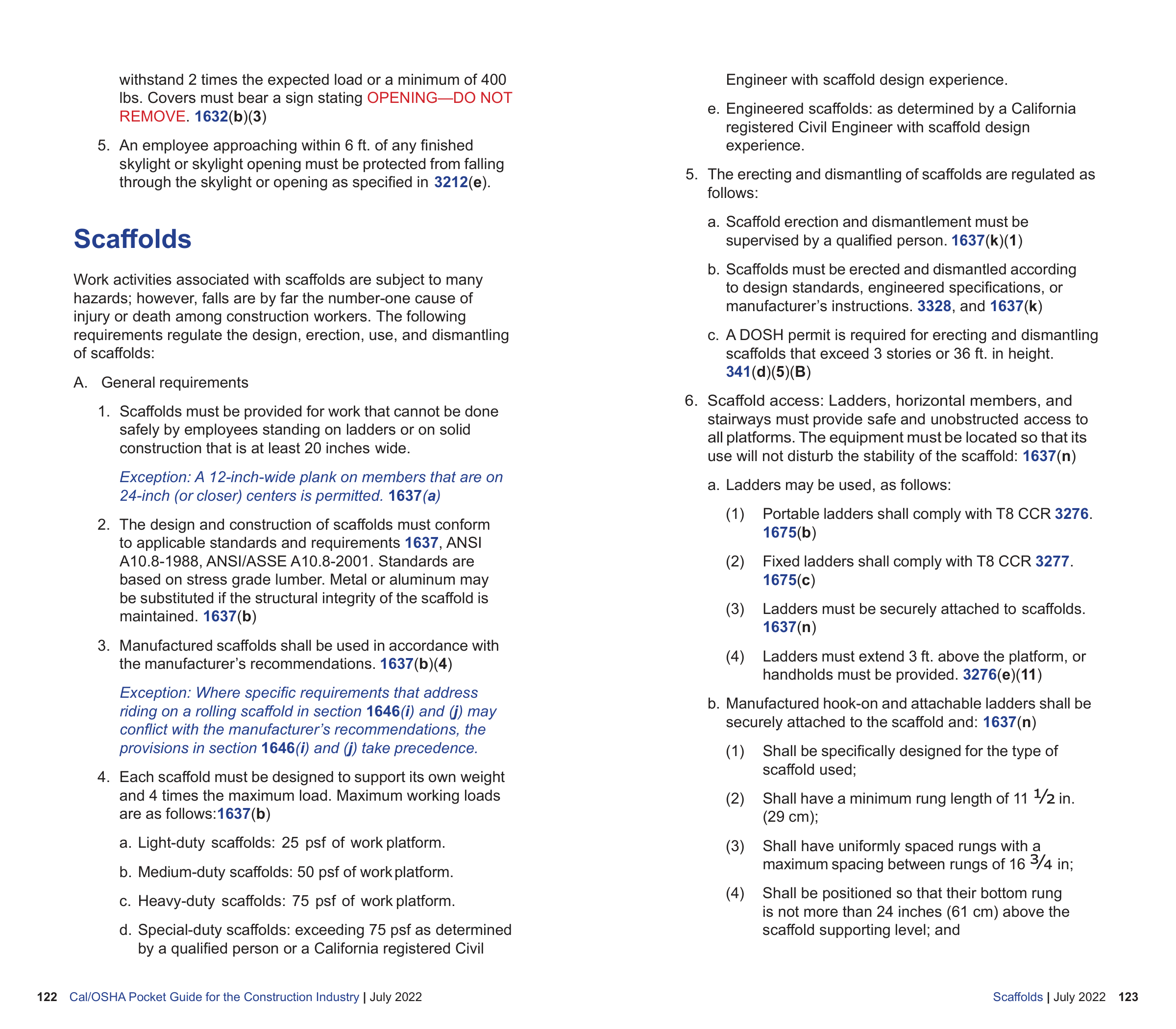 OSHA Construction Pocket Guide — page 63