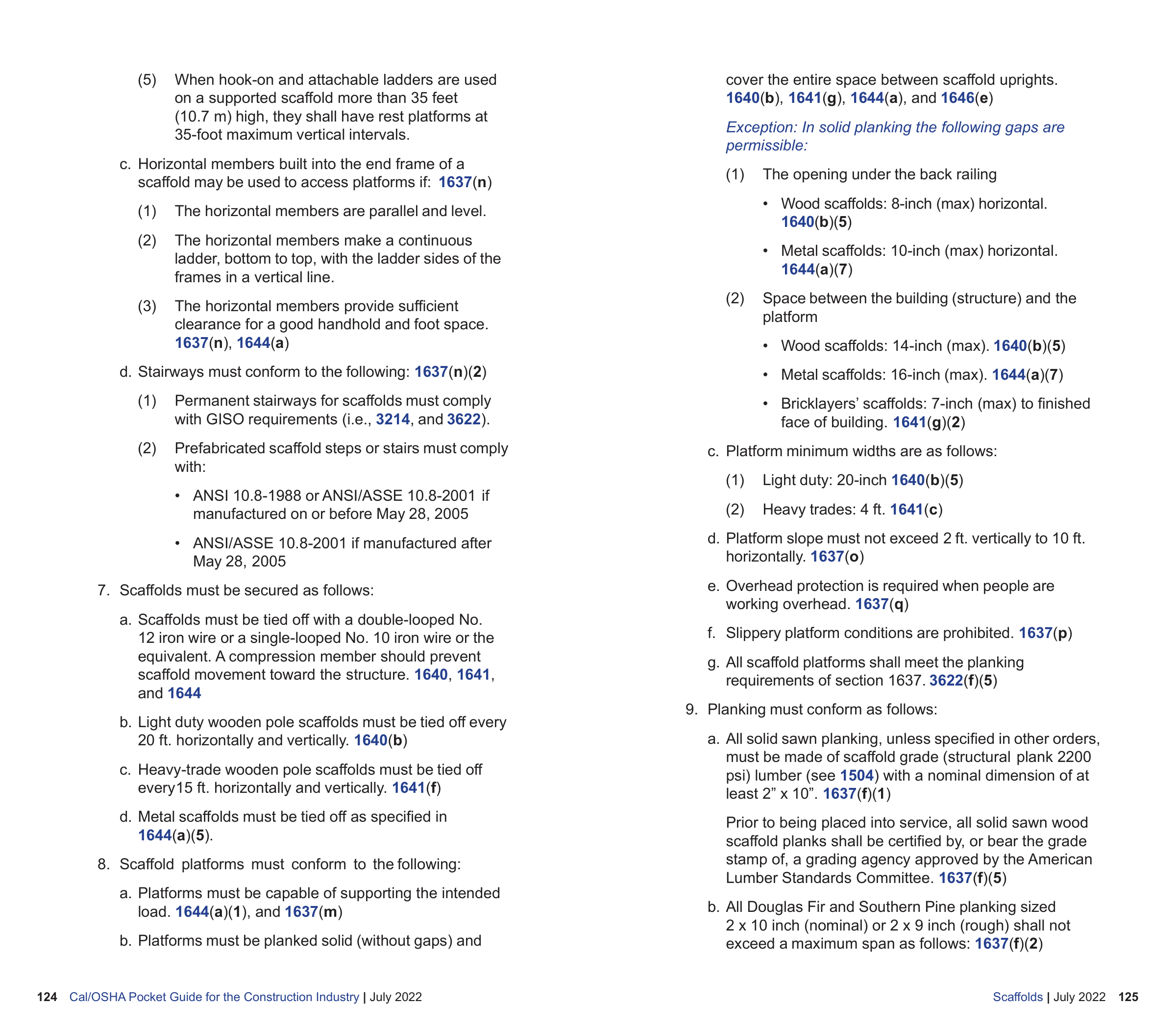 OSHA Construction Pocket Guide — page 64