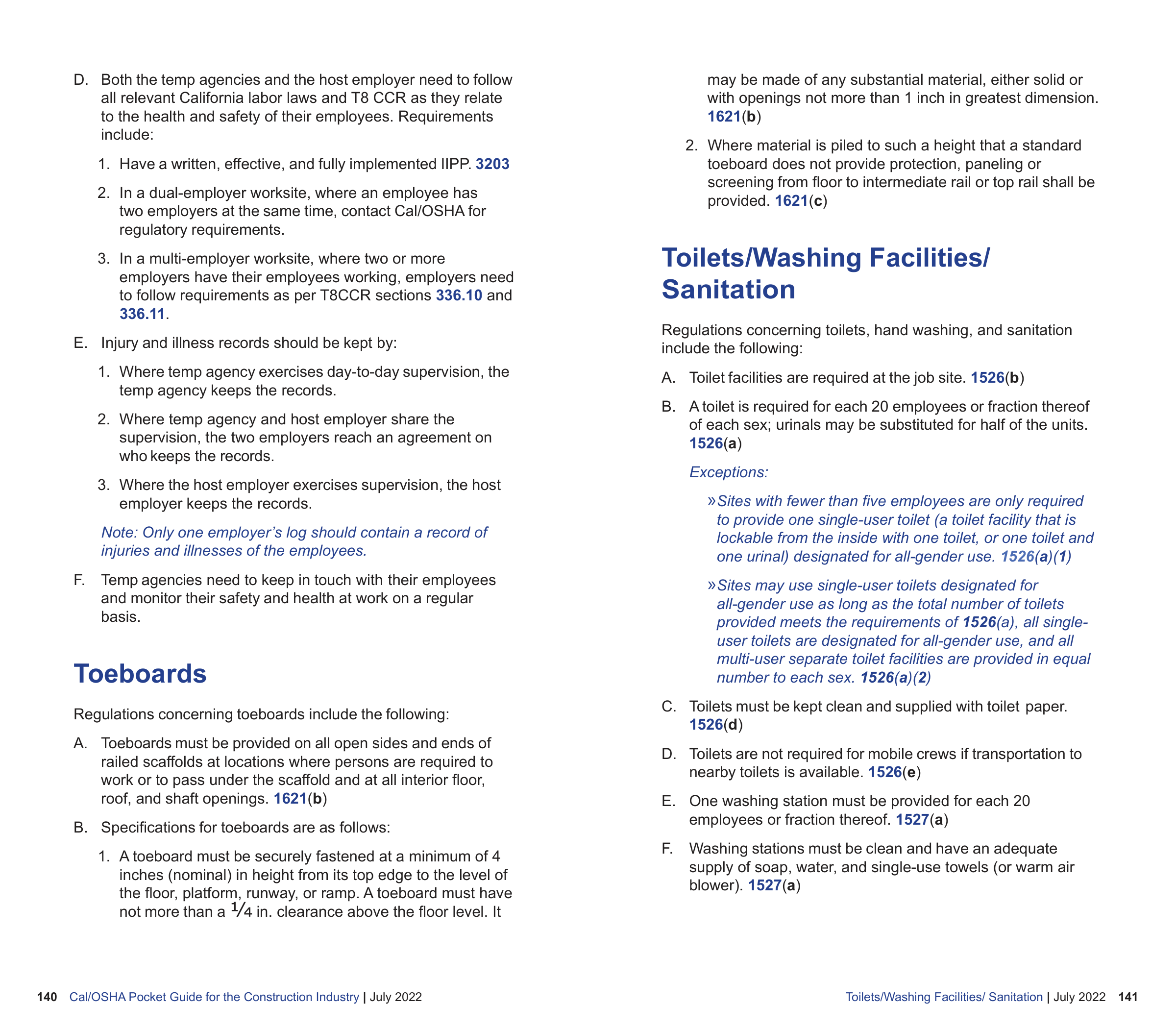 OSHA Construction Pocket Guide — page 72
