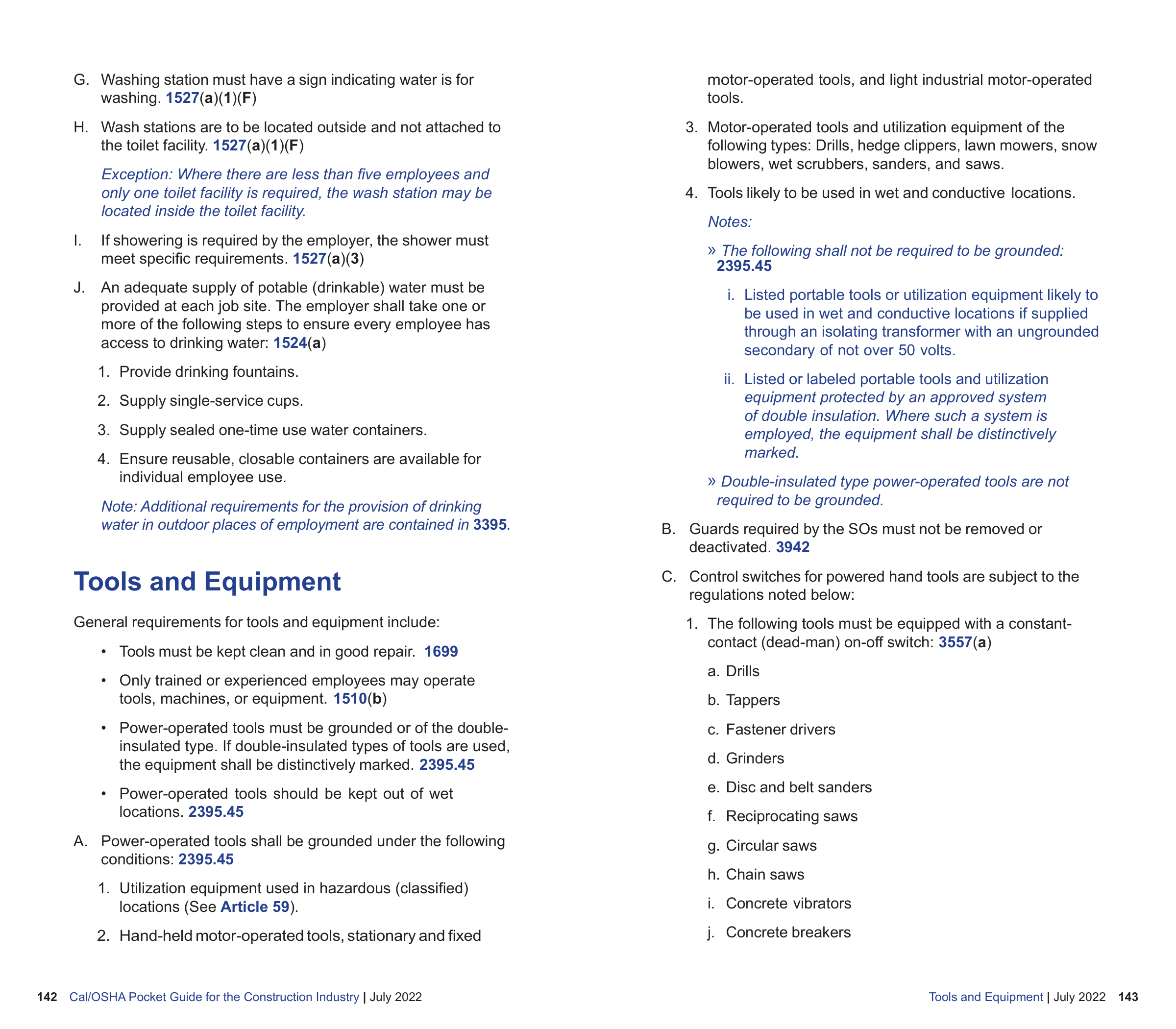 OSHA Construction Pocket Guide — page 73